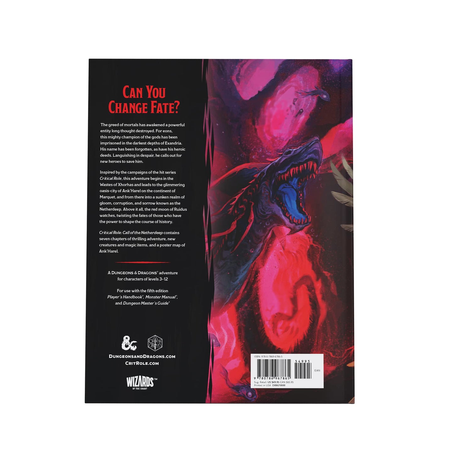 Critical Role: Call of the Netherdeep (D&D Adventure Book)