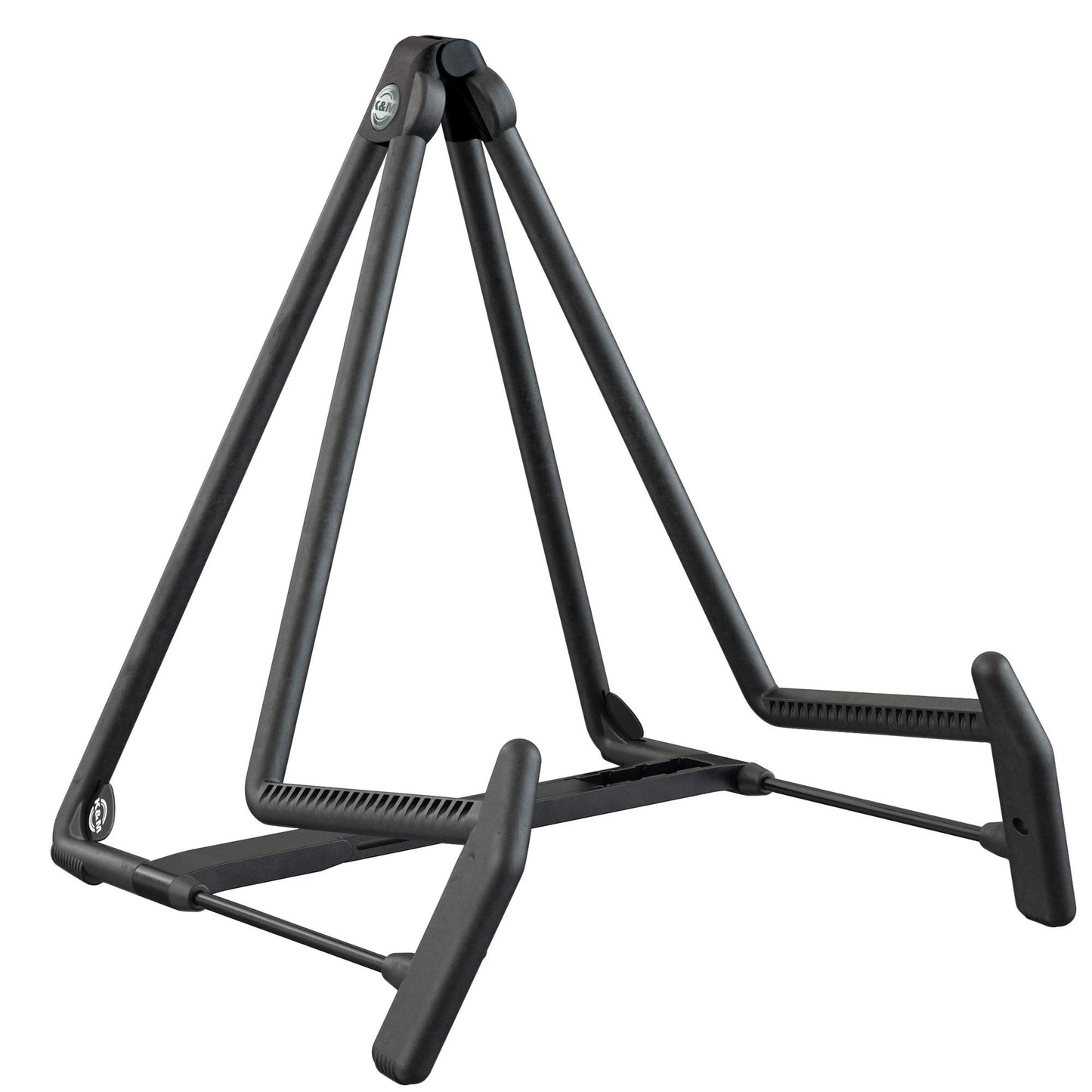 K&M Stands 17580-BLACK Heli 2 Acoustic Guitar Stand
