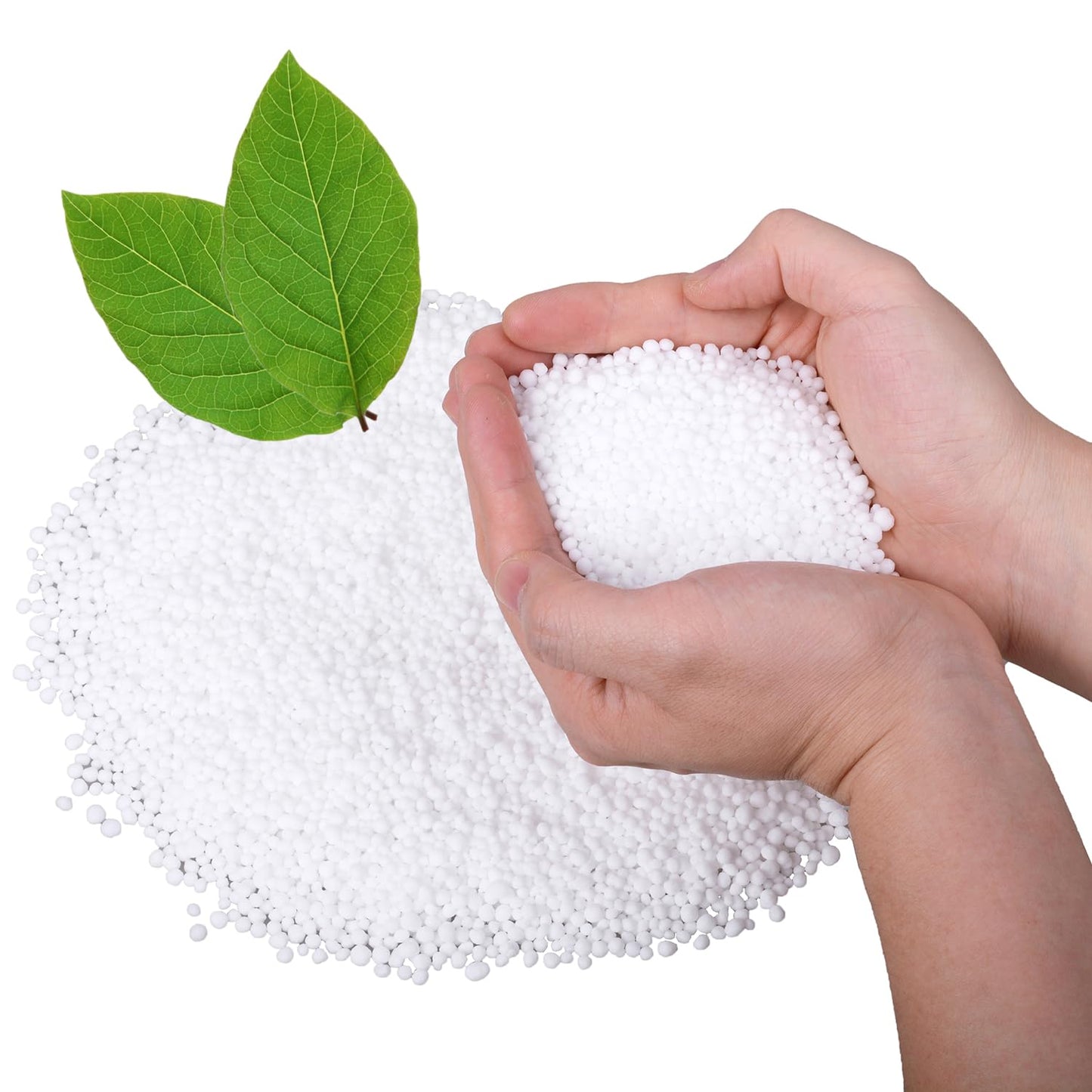 WOWCASE 5.5 Lb Urea Fertilizer for Plants 46-0-0, Rich Nitrogen 46% for Increase The Yield of Your Crops, Ideal Plant Food Nitrogen Fertilizer for Grass, Vegetable, Fruits, and Flowers, Lush Growth
