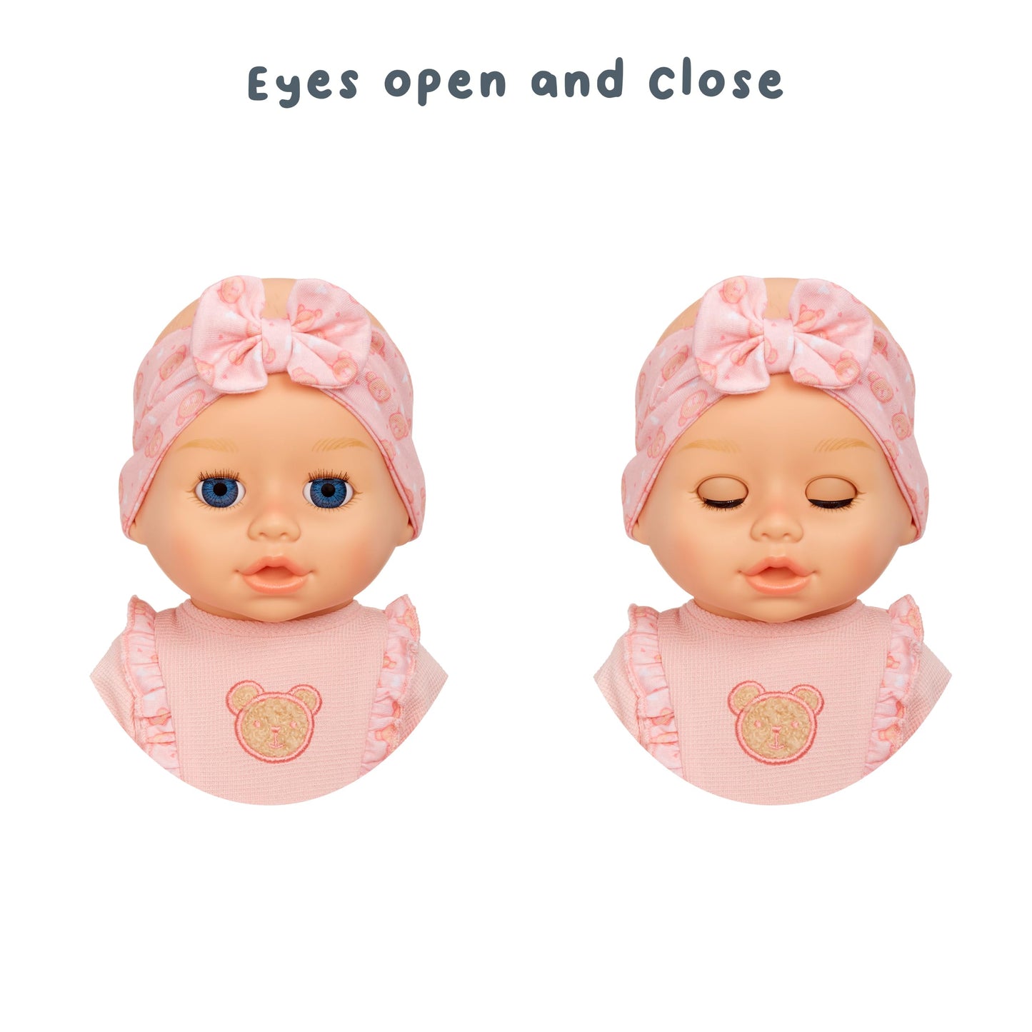 BABY born Learn to Walk Baby Doll Annabell with Blue Eyes and Realistic Features