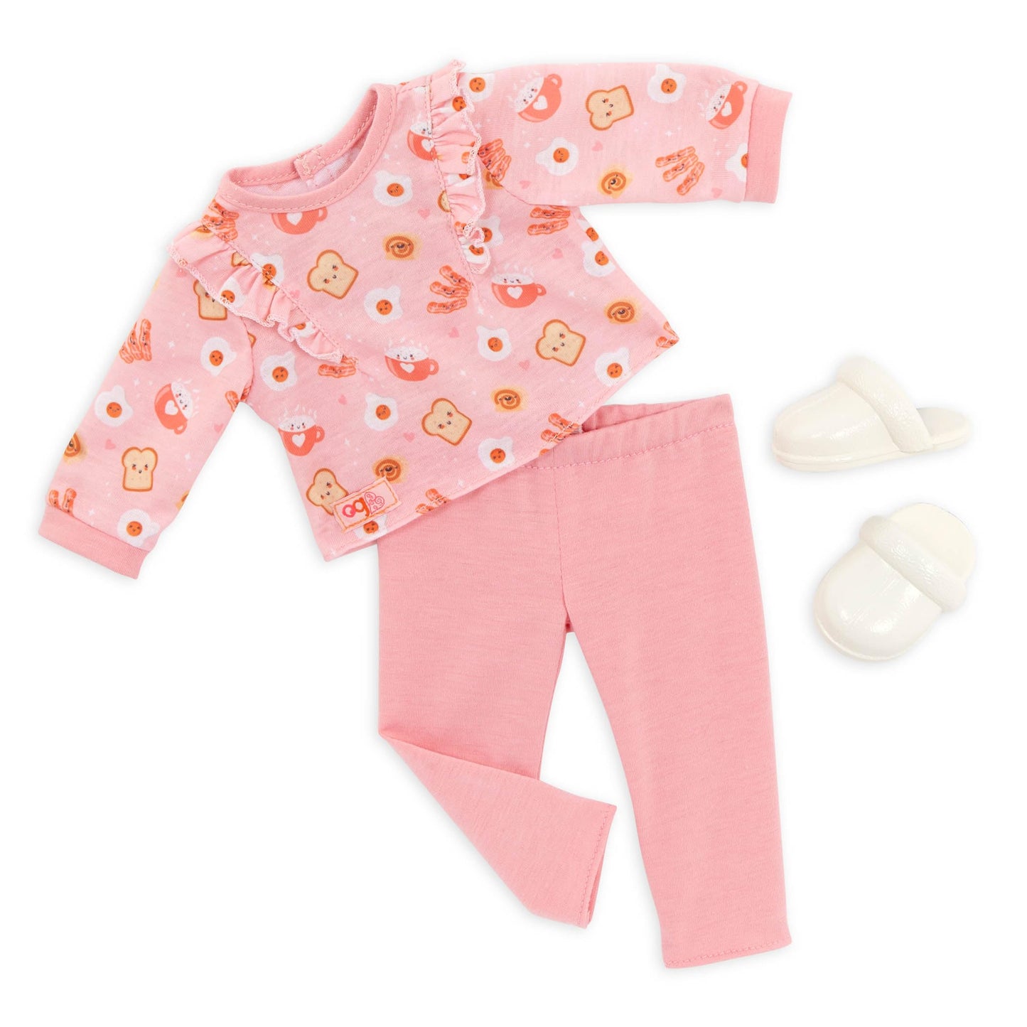 Our Generation – 18-inch Doll & Pet – 6-inch Dachshund Dog Plush – Pretend Food Accessories – Imaginative Play – Toys For Kids Ages 3 & Up – Claudia & Cinnamon