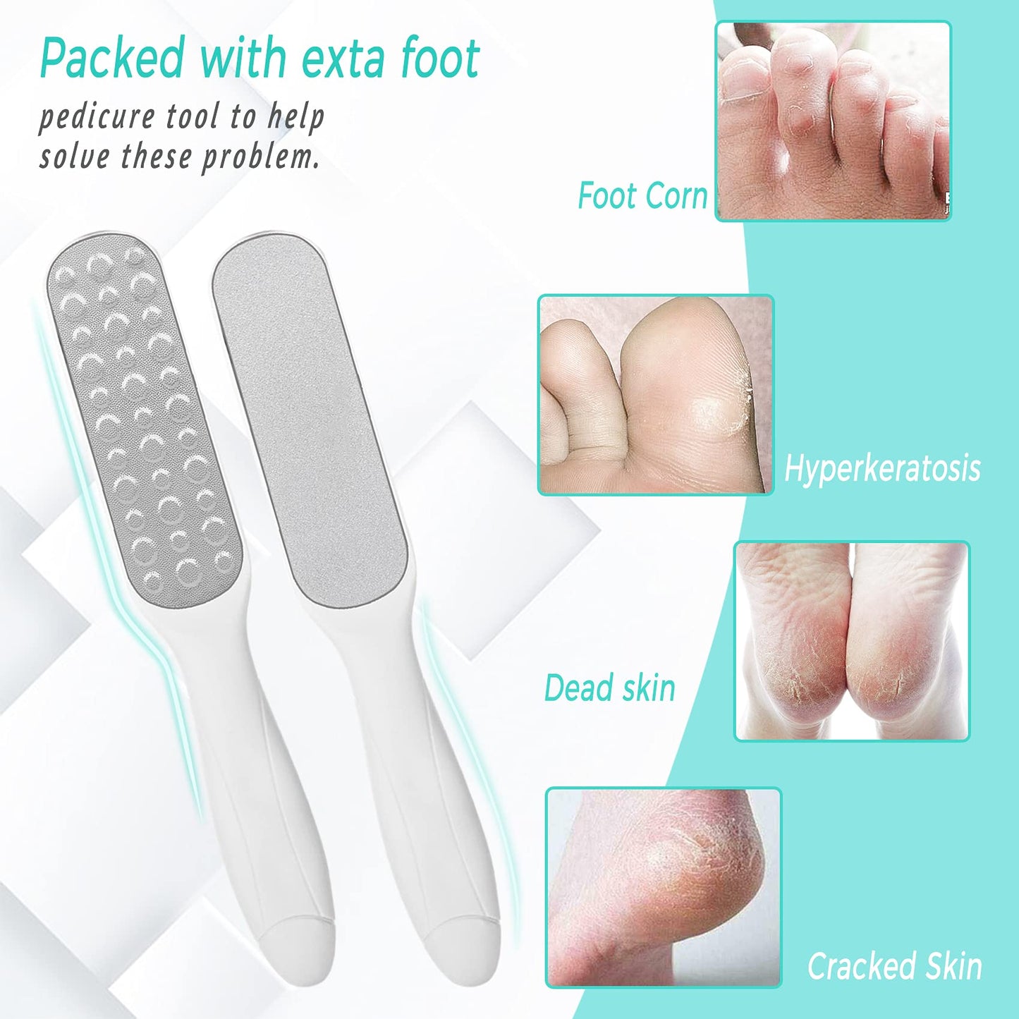 BOEE Ionic Foot Bath Machine With Foot File, Ion Cleanse Detox Bath for Home Use, Regain Vitality and Own Extra Smooth & Beauty Foot