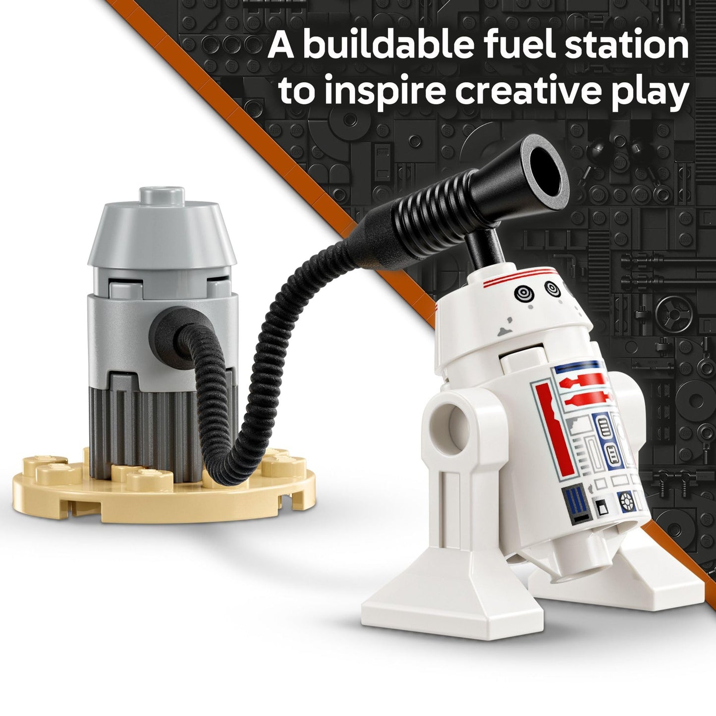 LEGO Star Wars: The Mandalorian Mando and Grogu's N-1 Starfighter Toddler Building Toy - Star Wars Baby Yoda Toy for Kids, Boys & Girls, Ages 4+ - Educational Preschool Toy Gift for Birthdays - 75410