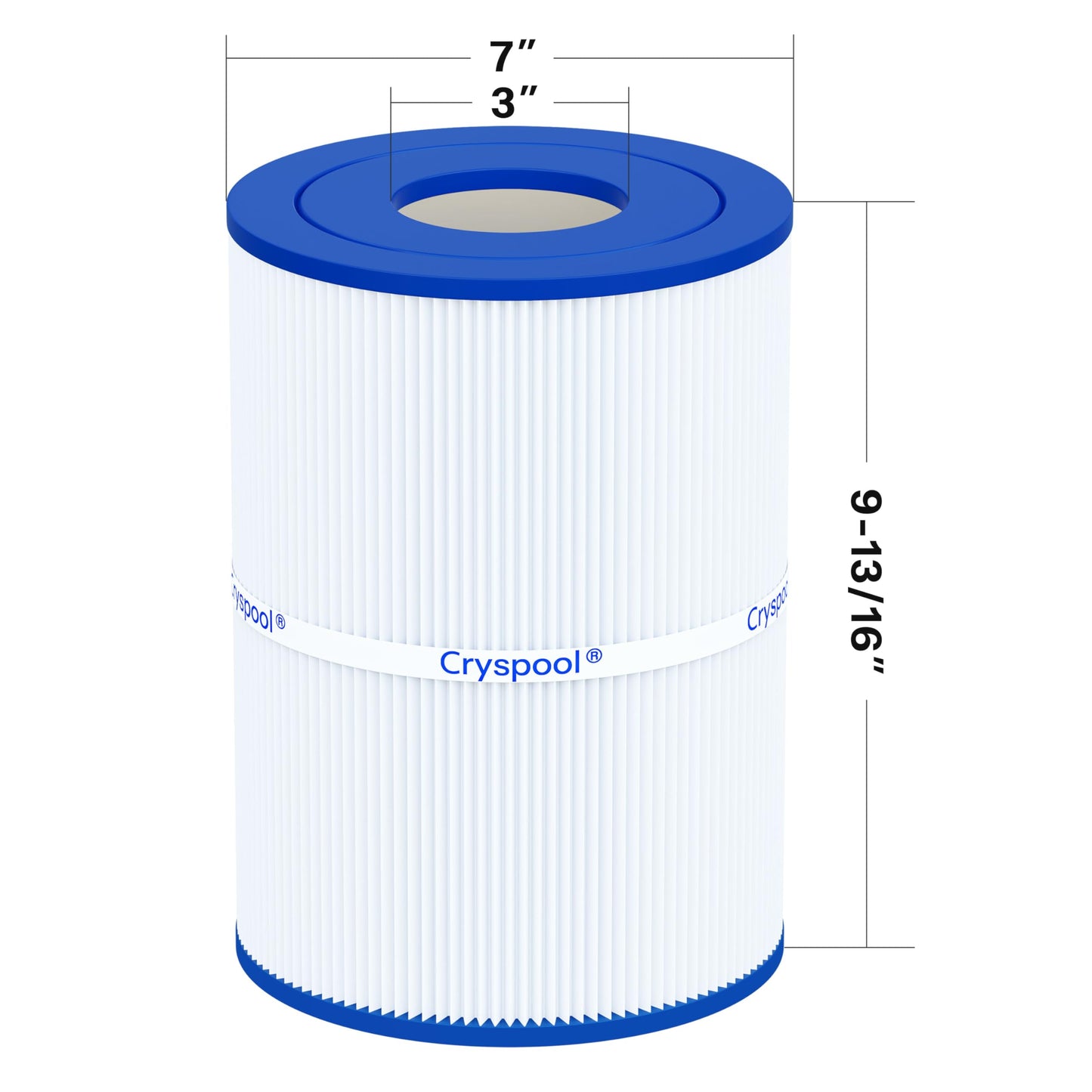 Cryspool Spa Filter Replacement for CX250RE, Star-Clear C250, PA25-4, PA25-4/M4, Unicel C-7626, FC-1230, 25 sq. ft, 1 Pack