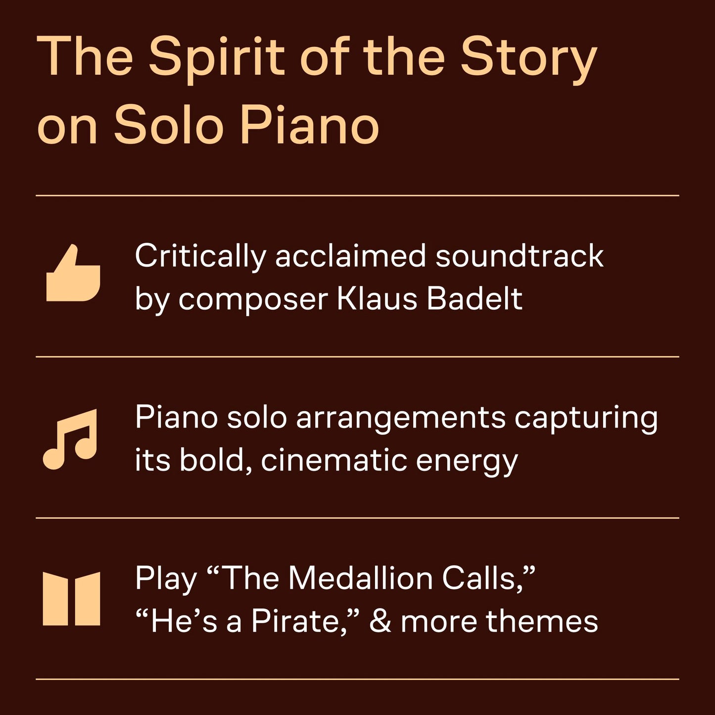 Pirates of the Caribbean The Curse of the Black Pearl: Piano Solo Sheet Music | 8 Selections from Klaus Badelt's Score | Piano Arrangements for Intermediate Players | Movie Soundtrack Songbook