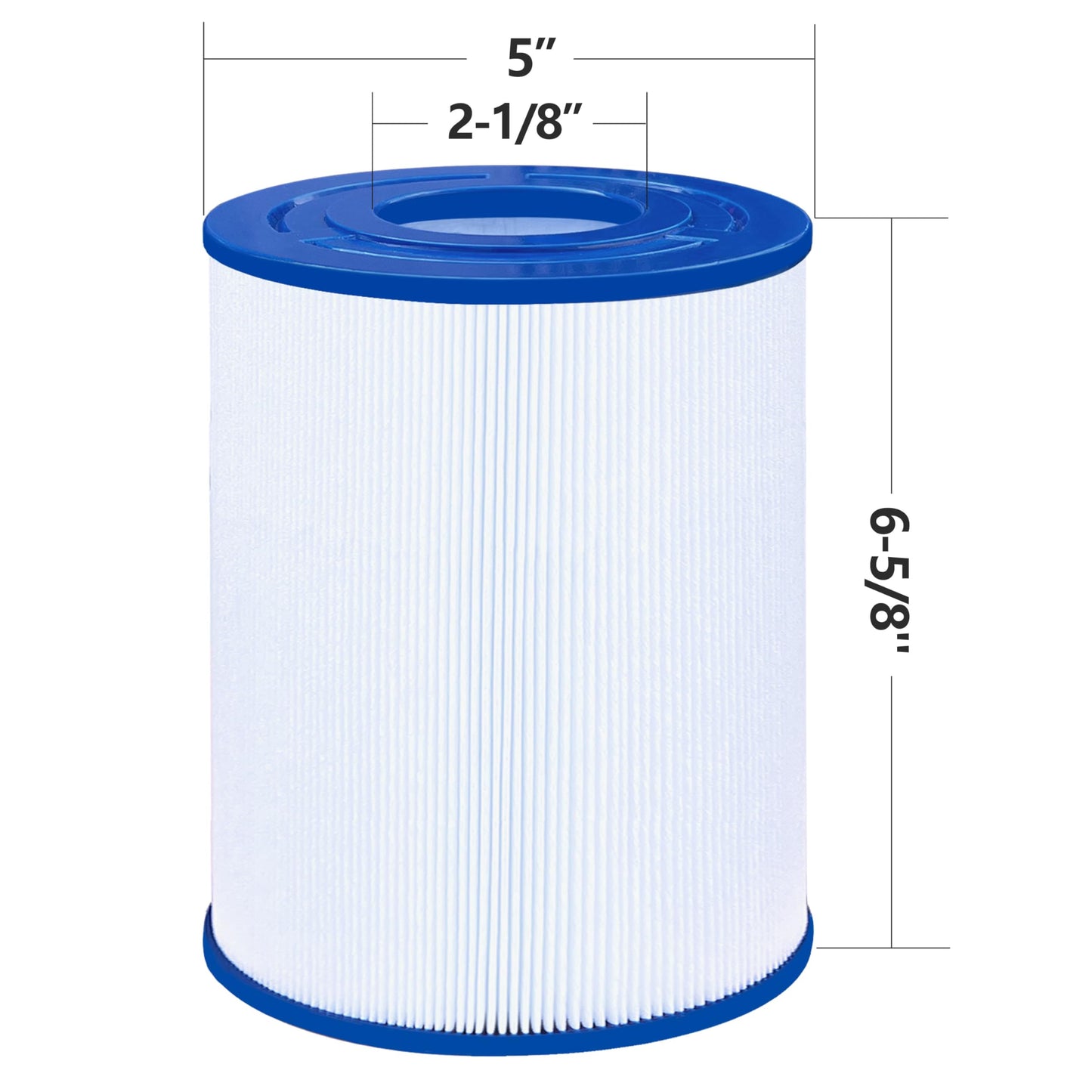 Cryspool® 04059 Filter Compatible with C-4405, FC-2387, PRB25SF, Marquis 20342, R172464, Rainbow DSF 50, APCC7062, 17-2464, 817-5010, 50 Sq. Ft Spa Filter Cartridge, 2 Pack