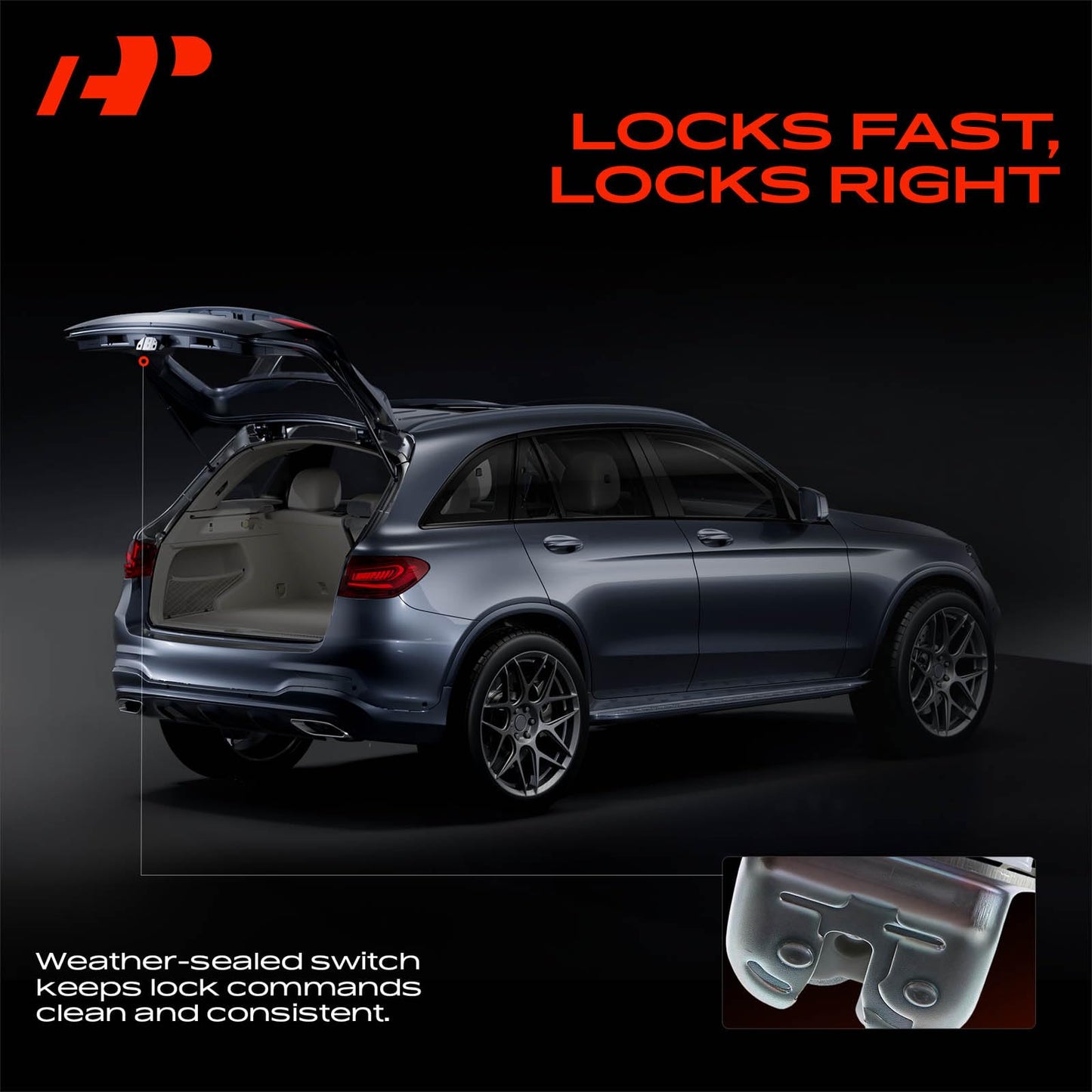 A-Premium Trunk Lid Latch Lock Actuator Compatible with Subaru Vehicles - Crosstrek 2016-2022, Forester 2009-2018, Impreza 2008-2022, Outback 2010-2019 - Rear Tailgate, Replace# 63032FG101, 63032FG100
