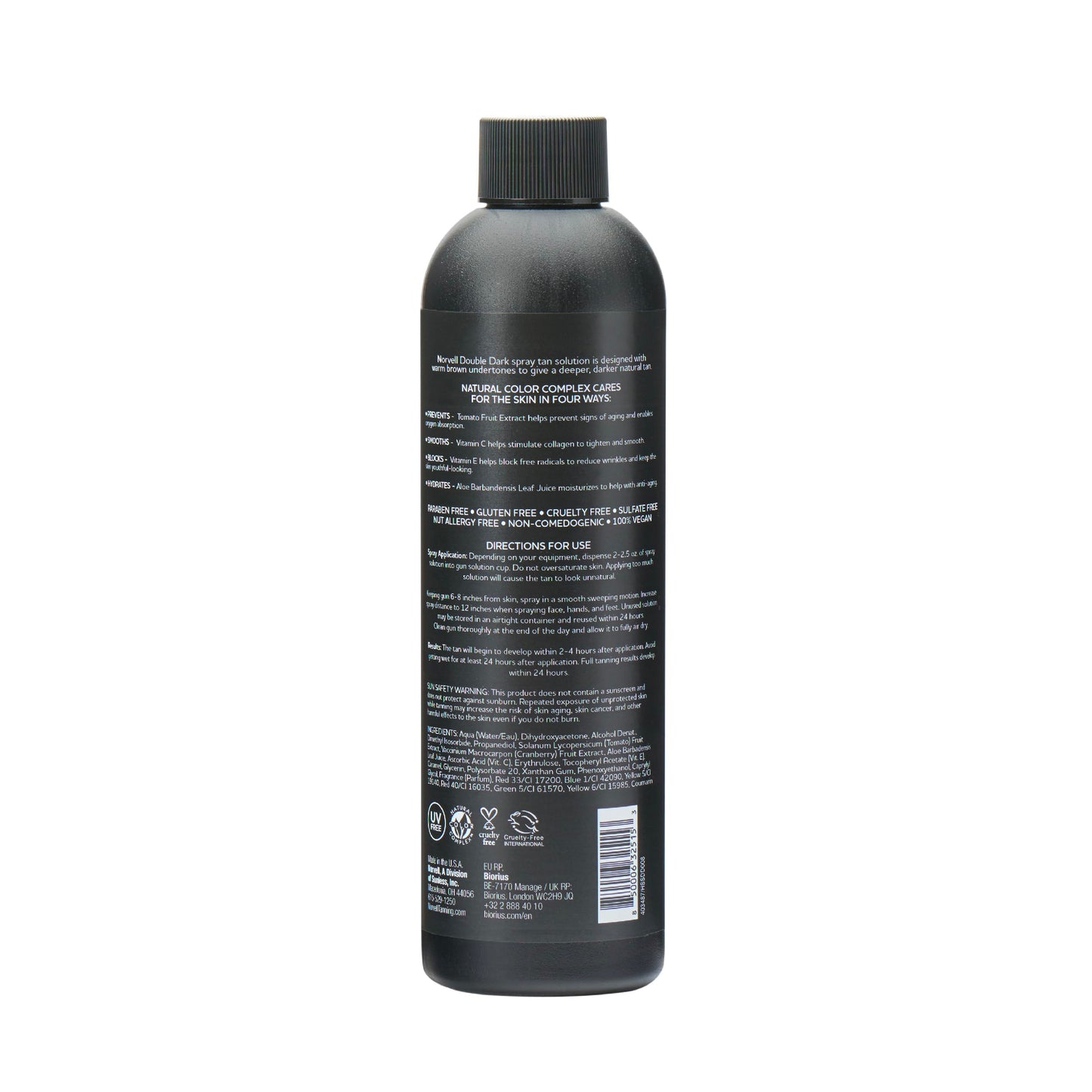 Norvell Premium Sunless Tanning Solution - Double Dark, 8 fl.oz.