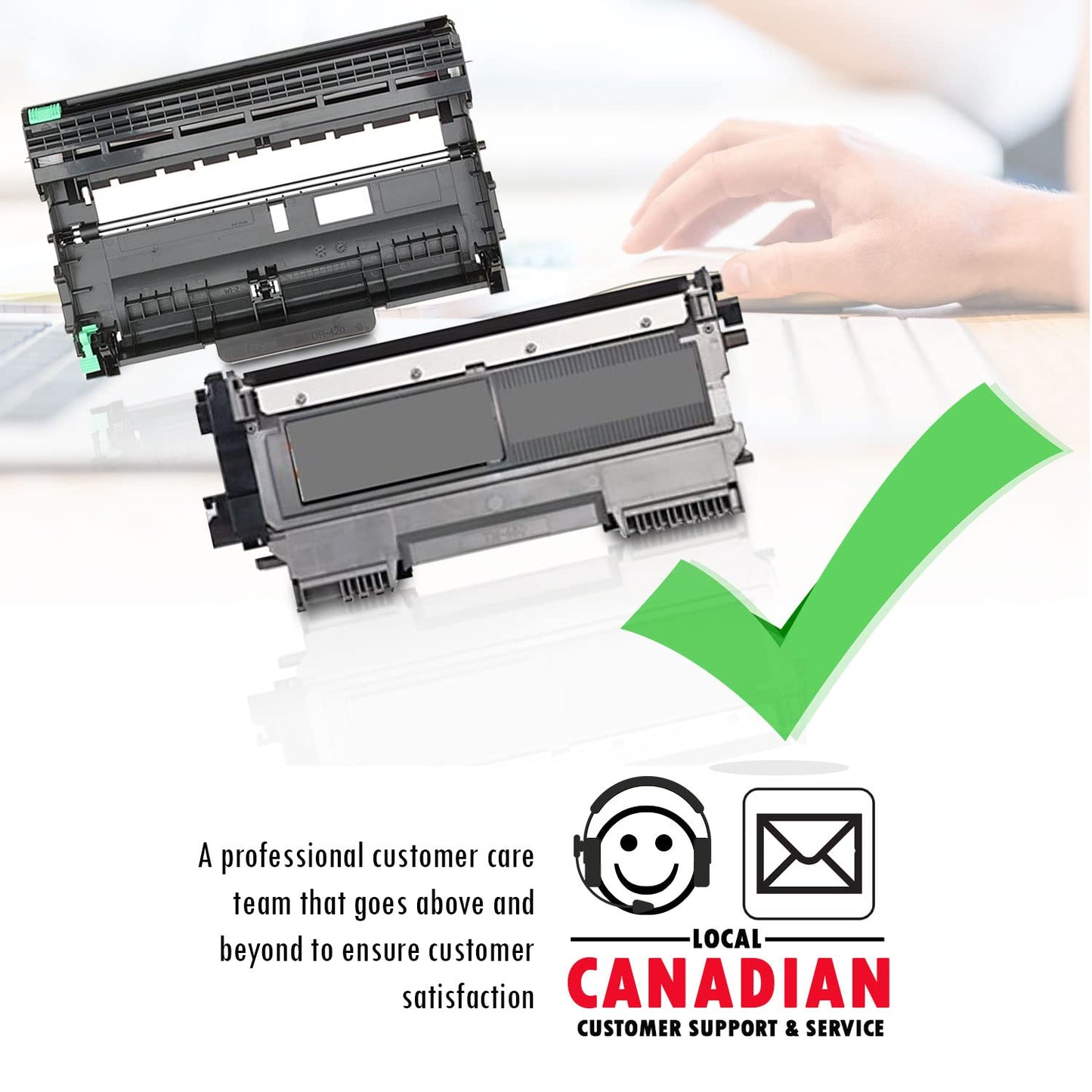 4PK-1 Inkfirst DR420 DR-420 Drum Unit + 3 TN450 TN-450 High Yield Toner Cartridges (3 Toner + 1 Drum) Compatible Replacement for Brother MFC-7360N MFC-7460DN MFC-7860DW HL-2220 HL-2230 HL-2240