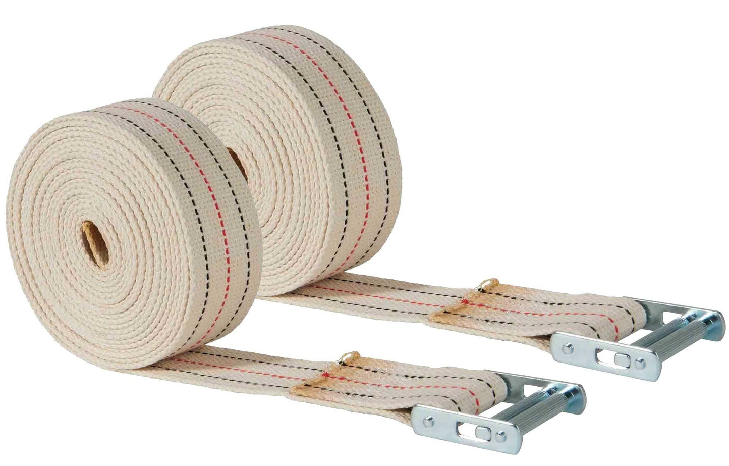Mytee Products (2 Pack) 2" x 20' Piano Moving Strap with Roller Buckle, Made from Cotton Webbing