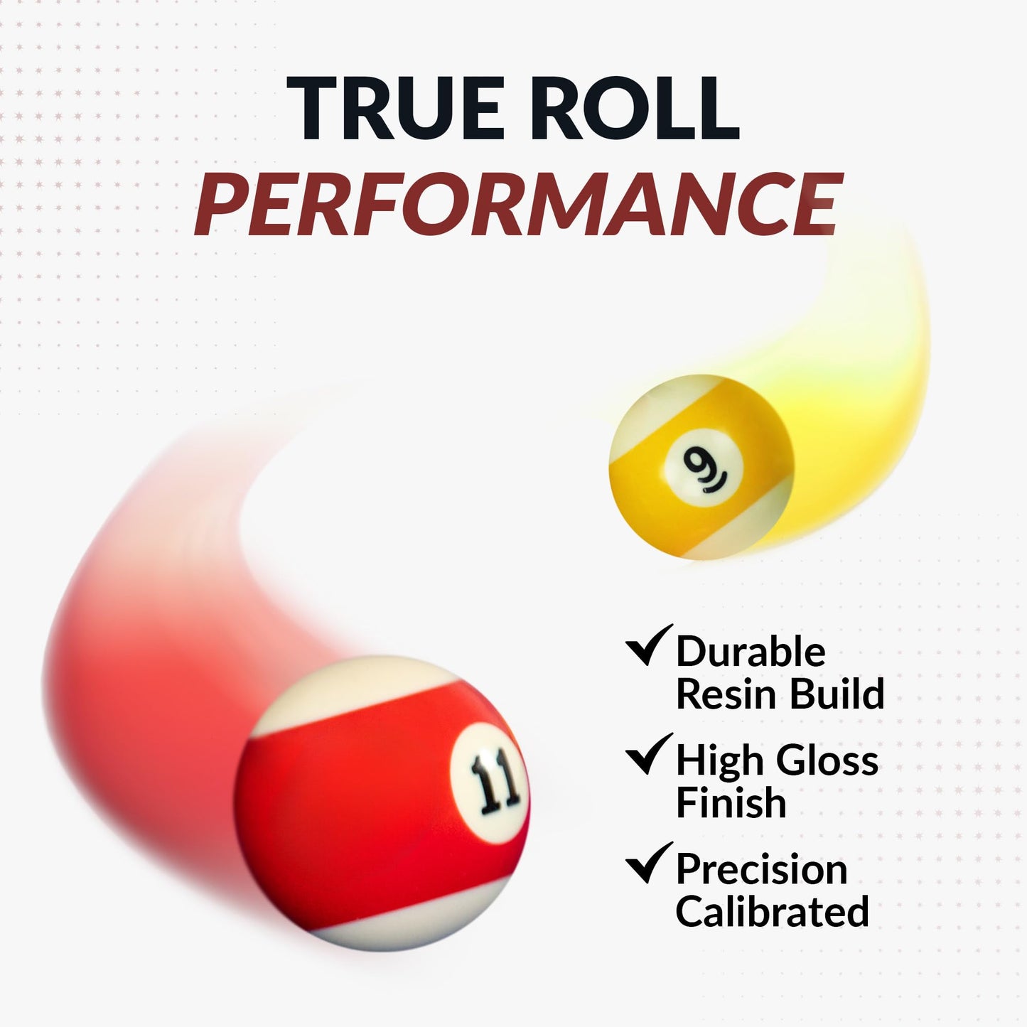 Hathaway Pool Table Regulation Billiard Ball Set