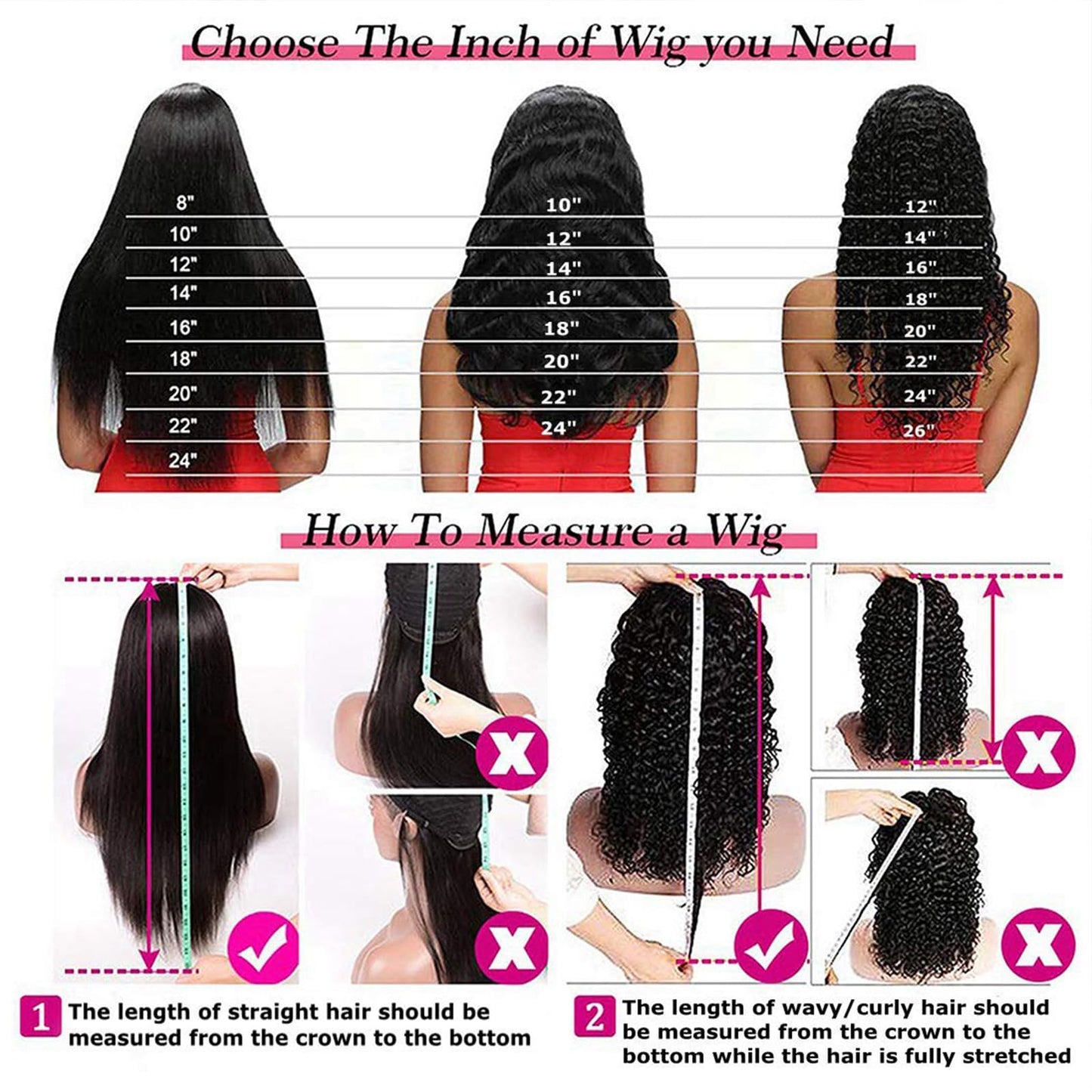 Human Hair Bundles Deep Wave 10 12 14 Inch 10A Brazilian Virgin Hair Extensions for Women 100% Unprocessed Wet and Wavy 3 Bundles Human Hair Cheveux Humain Natural Black