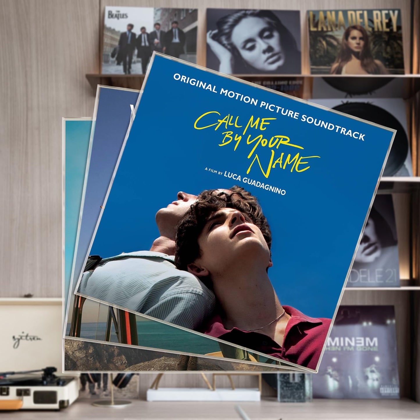 120 Vinyl Record Sleeves Outer, 4.7 Mil Crystal Clear Vinyl Protective Sleeves, 12.75'' x 12.75'' Record Sleeve Compatible with Single and Double LP Album Covers