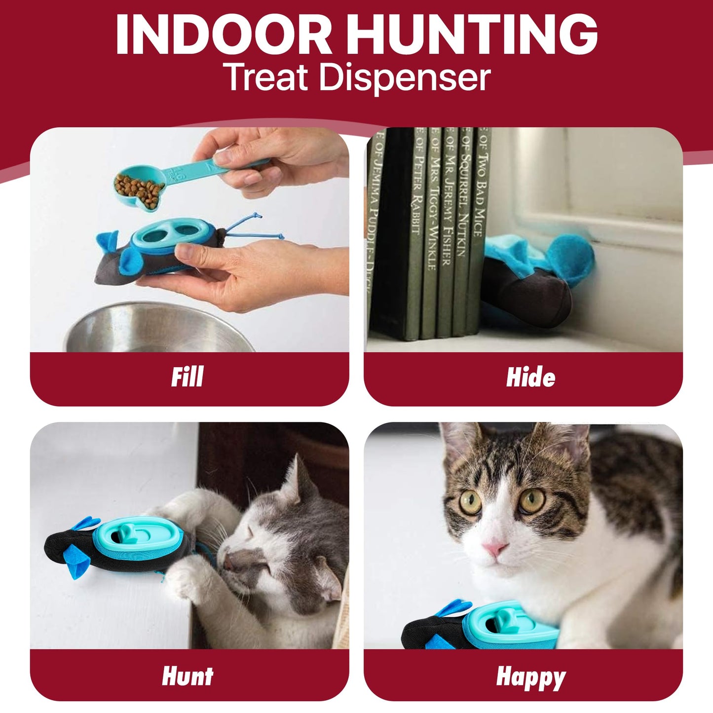 Ethical Pet Products 68000719: Cat Feeder Indoor Hunting