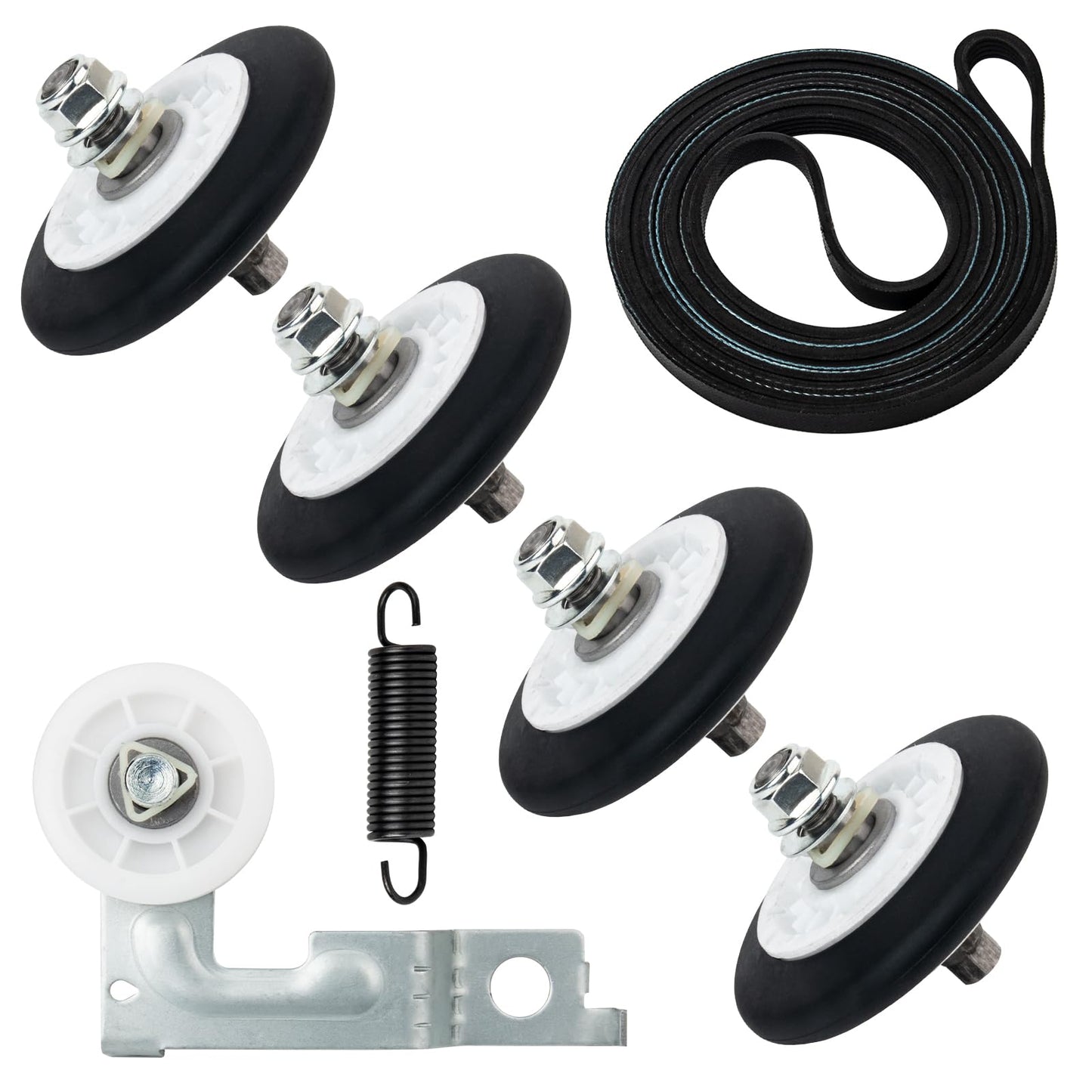 4581el2002l lg dryer roller kit Compatible with kenmore lg dryer | lg washer dryer parts
