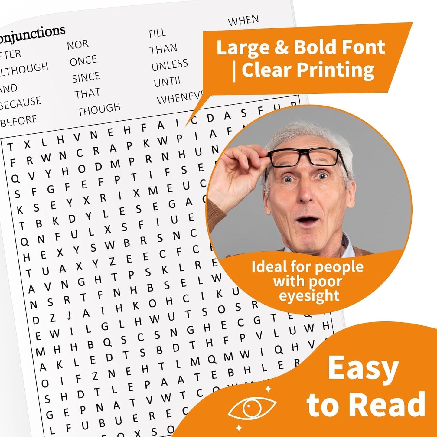 Kalysky 12 Pack Large Print Word Search Books for Adults Seniors Teens – 15000+ Words Bulk Word Puzzle Books Set for Elderly,Travel Road Trip Gift,Brain Games Activity Word Book