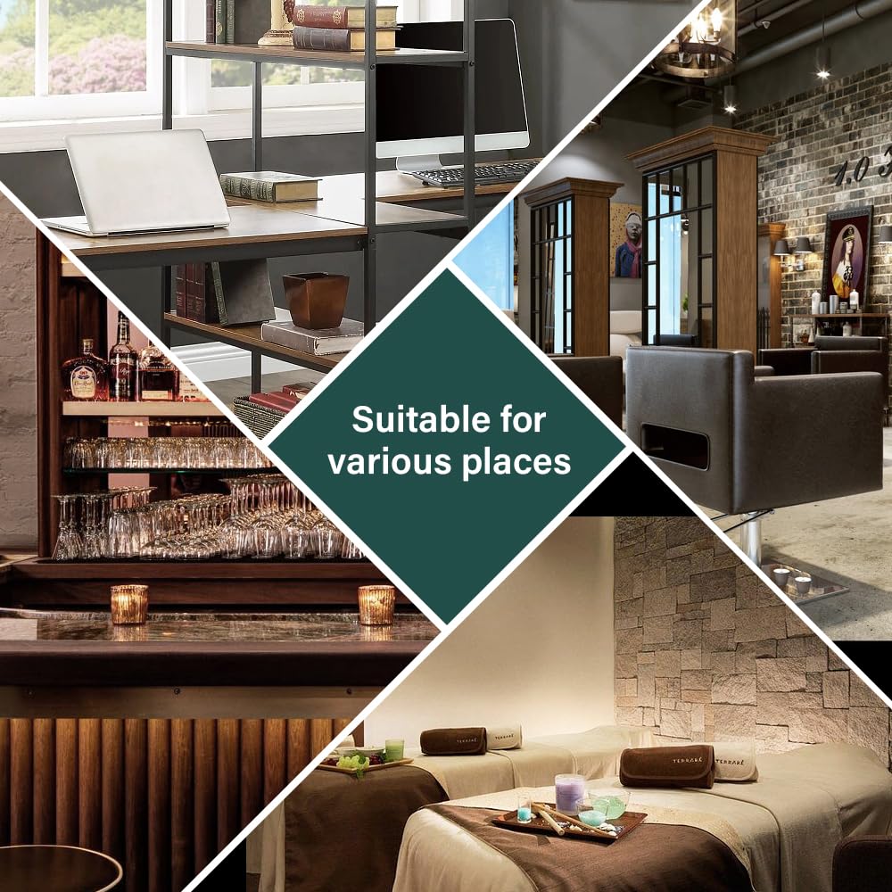 BFTOU Black Minimalist Square Swivel Stool, Work Spa Shop Massage Height Adjustable Cost Effective Rolling Stool Chair with Wheels