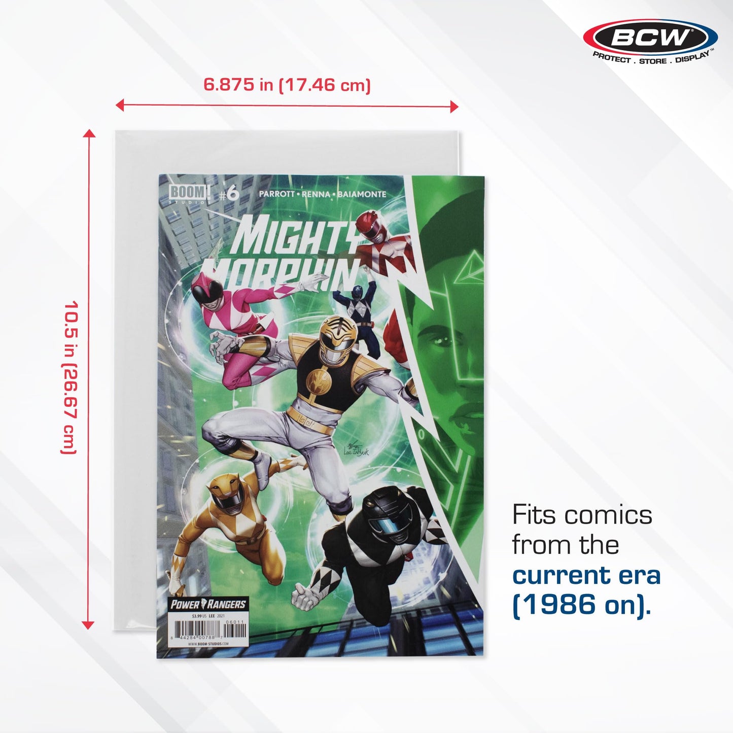 100 Comic Book Bags & Boards Bundle Current Size