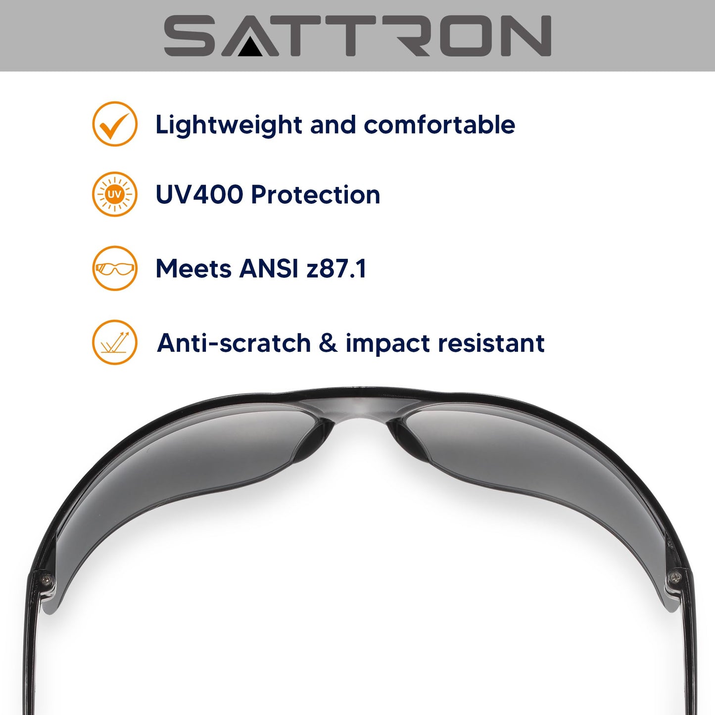 Tinted Safety Glasses Bulk 24 Pack, UV Protective Safety Sunglasses for Men Women, ANSI Z87.1 Scratch & Impact Resistant Eye Protection, Ideal for Construction, Shooting, Lab