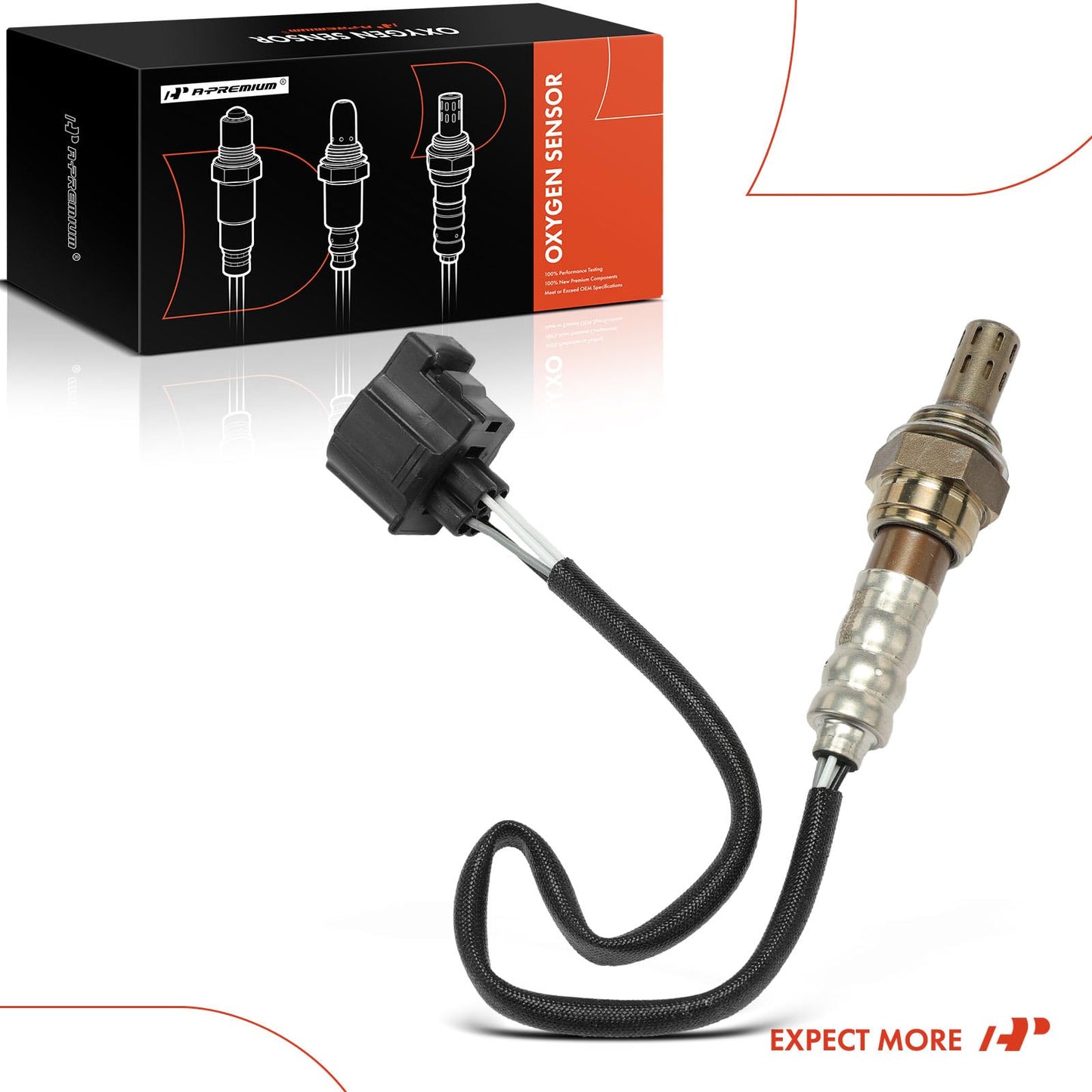 A-Premium O2 Oxygen Sensor Compatible with Jeep Grand Cherokee, Wrangler & Dodge Challenger, Charger, Durango, Grand Caravan & Chrysler Town & Country & Ram 1500 & Mercedes-Benz, Replace# 5149180AA