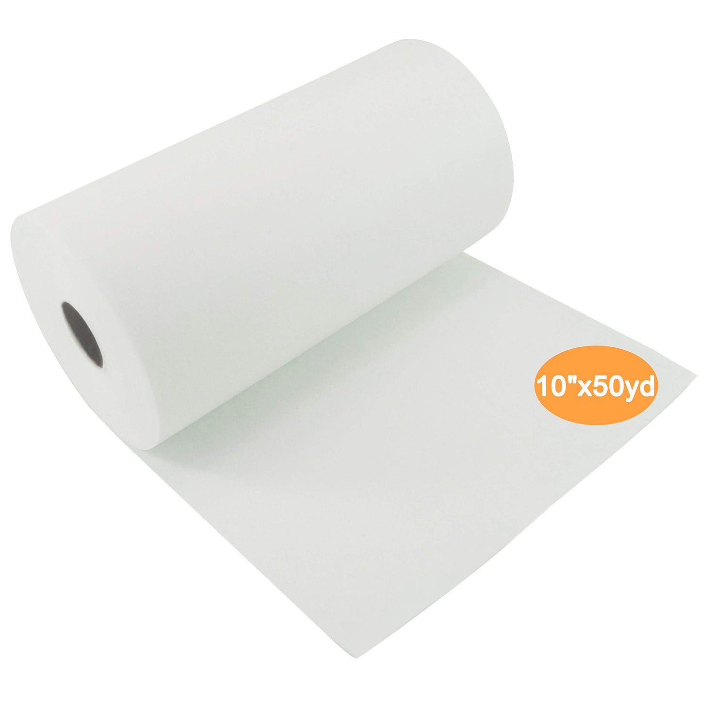 New Brothread Cut Away Machine Embroidery Stabilizer Backing 10" x 50 Yd roll - Medium Weight - Cut into Variable Sizes - for Machine Embroidery and Hand Sewing