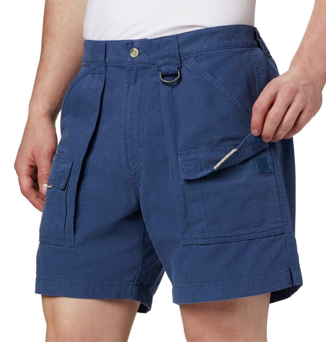 Columbia Mens Brewha Ii Short, Carbon, Medium/7" Inseam