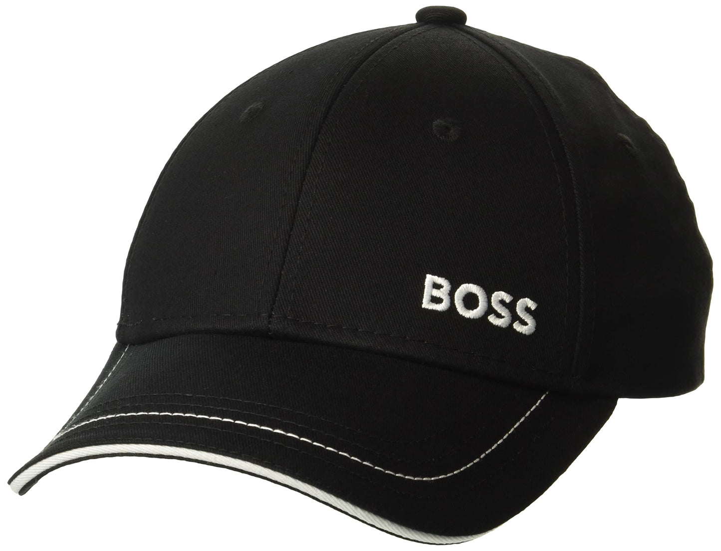 BOSS Men's Classic Baseball Cap, Black Coal, One Size