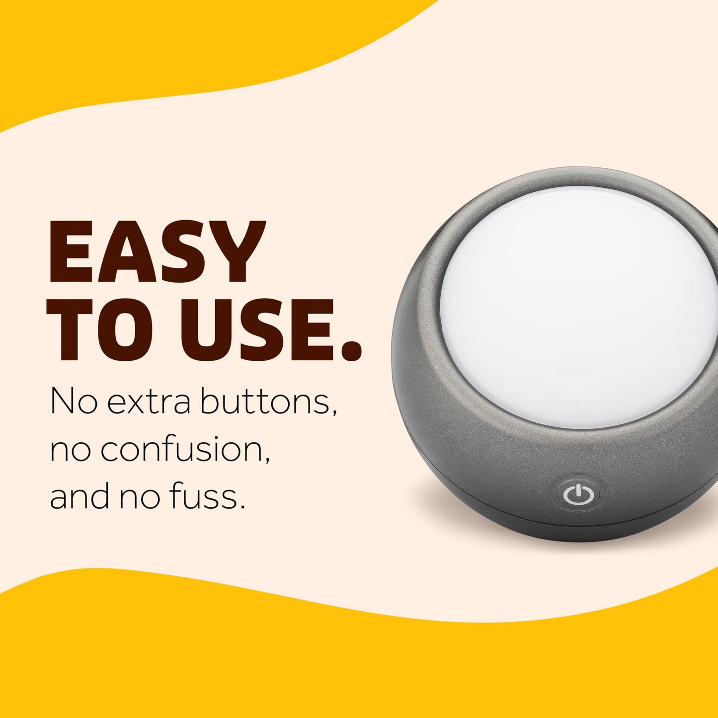 Circadian Optics Light Therapy Lamp - Full Spectrum Sun Lights - Leo (Light Grey)