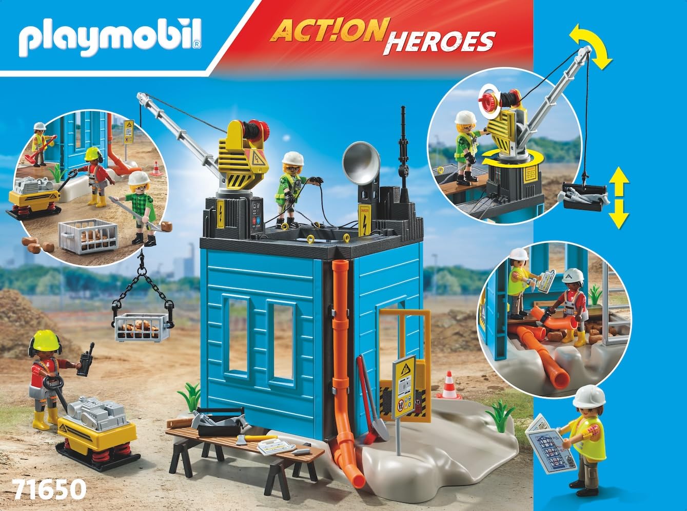 PLAYMOBIL Construction site