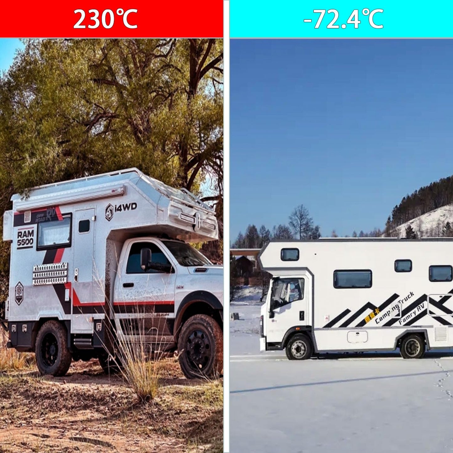 CHUANGSEED RV Roof Tape White, 6 Inch X 50 Feet, RV Sealant Tape, Roof Patch Repair Tape for Camper Roof Repair, Trailer Roof Sealant, Stop Camper Roof Leaks, UV-Resistant, Weatherproof