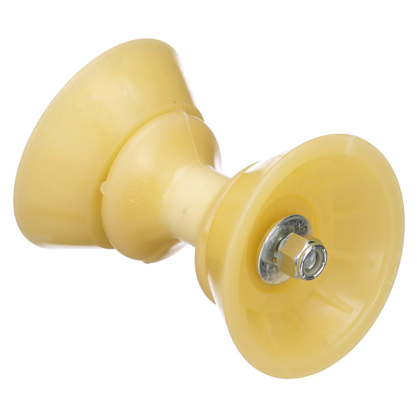 Seachoice Bow Roller w/Bells, 3 in., TPR, Gold, One Size, Yellow