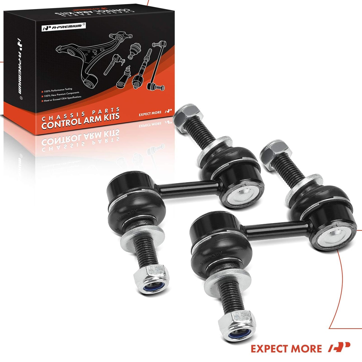 A-Premium Sway Bar Link Replacement for Subaru Forester 2014-2018 Outback, Front Left and Right, A Set of 2