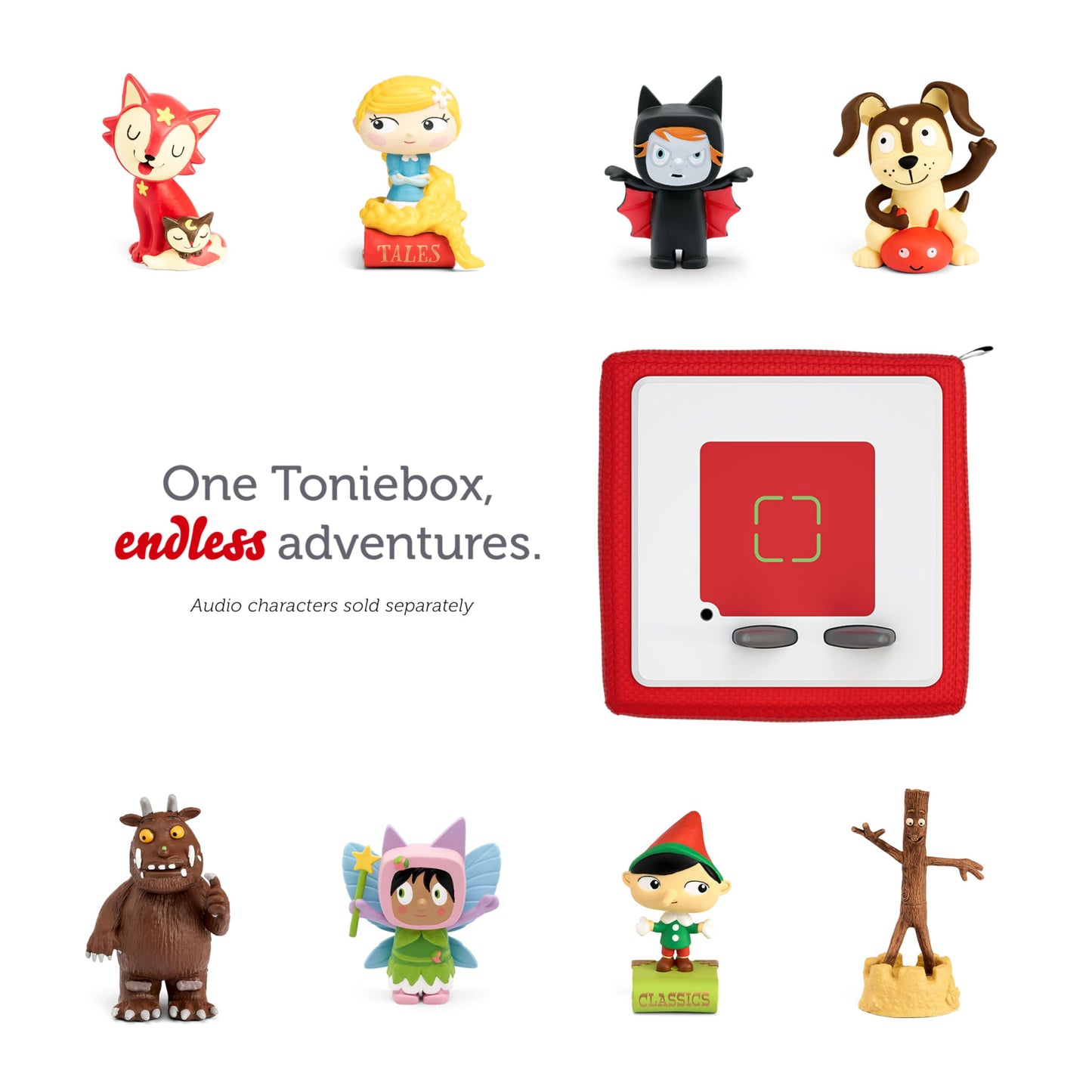 Tonies Animal World: Wild Survivors Clever Set - 4 Pack