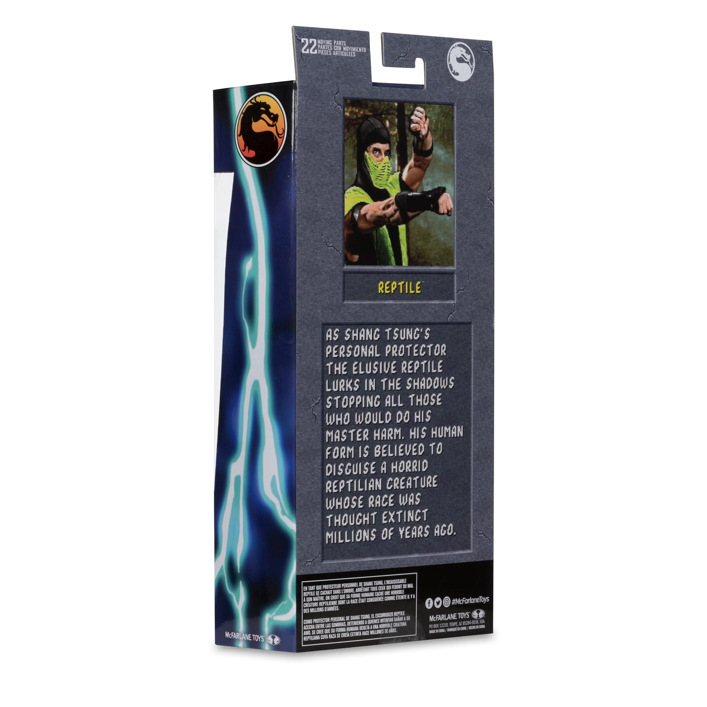Mortal Kombat - 7in Reptile Action Figure Klassic - McFarlane Toys