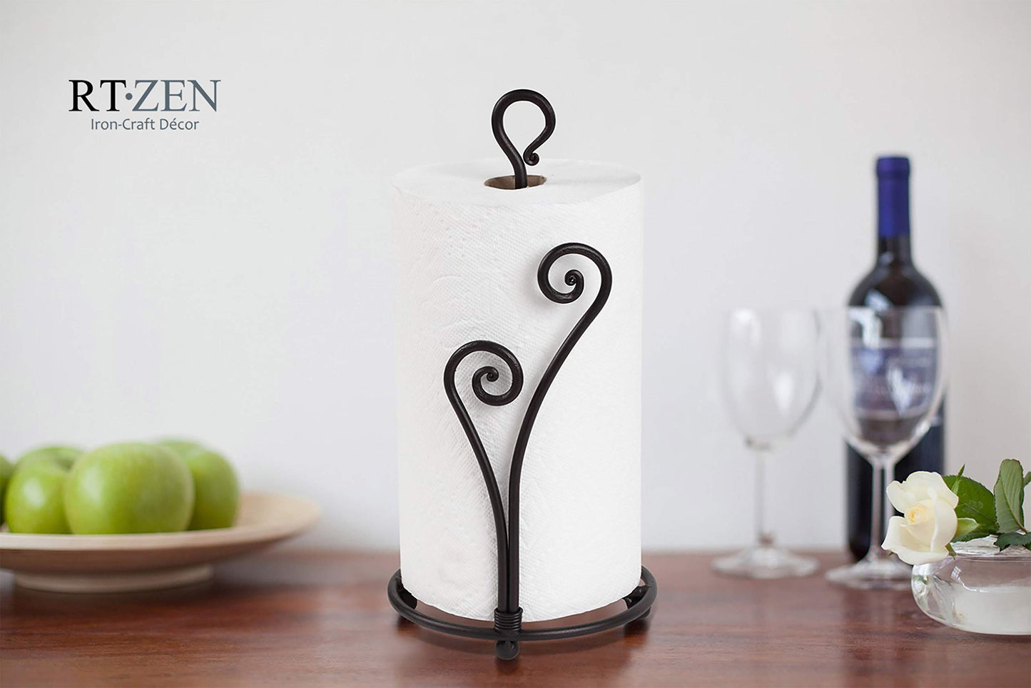Decorative Paper Towel Holder Stand | Handmade Crafted | By RTZEN-Décor