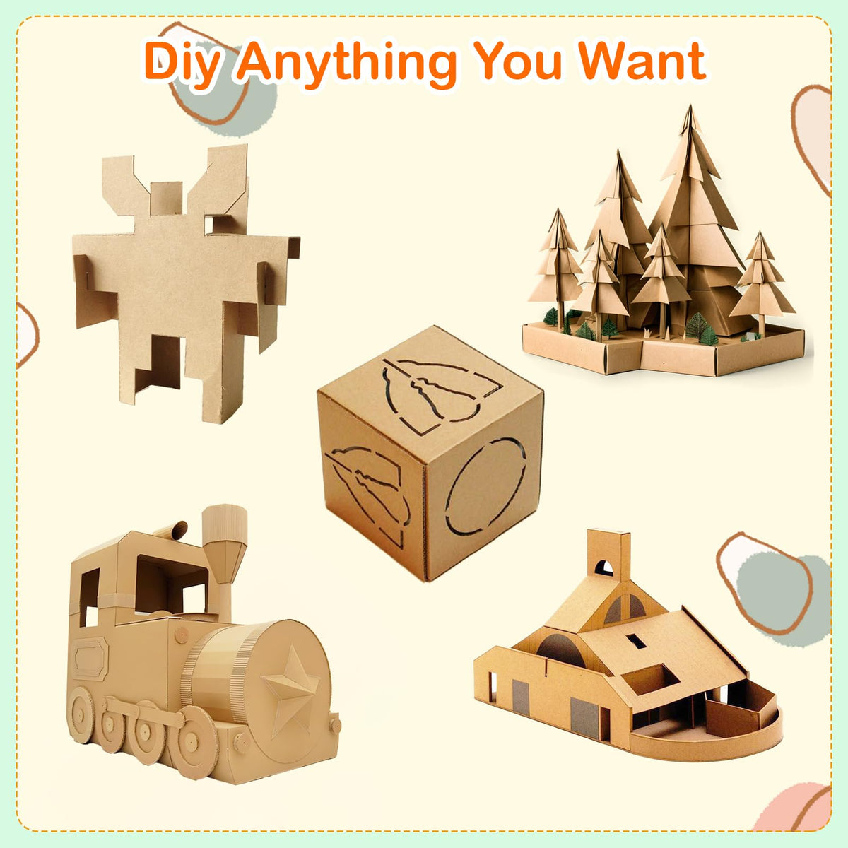 HORLIMER 100 Pack 8x10 Chipboard Sheets, Kraft Cardboard for Shipping, Book Binding, DIY Crafts