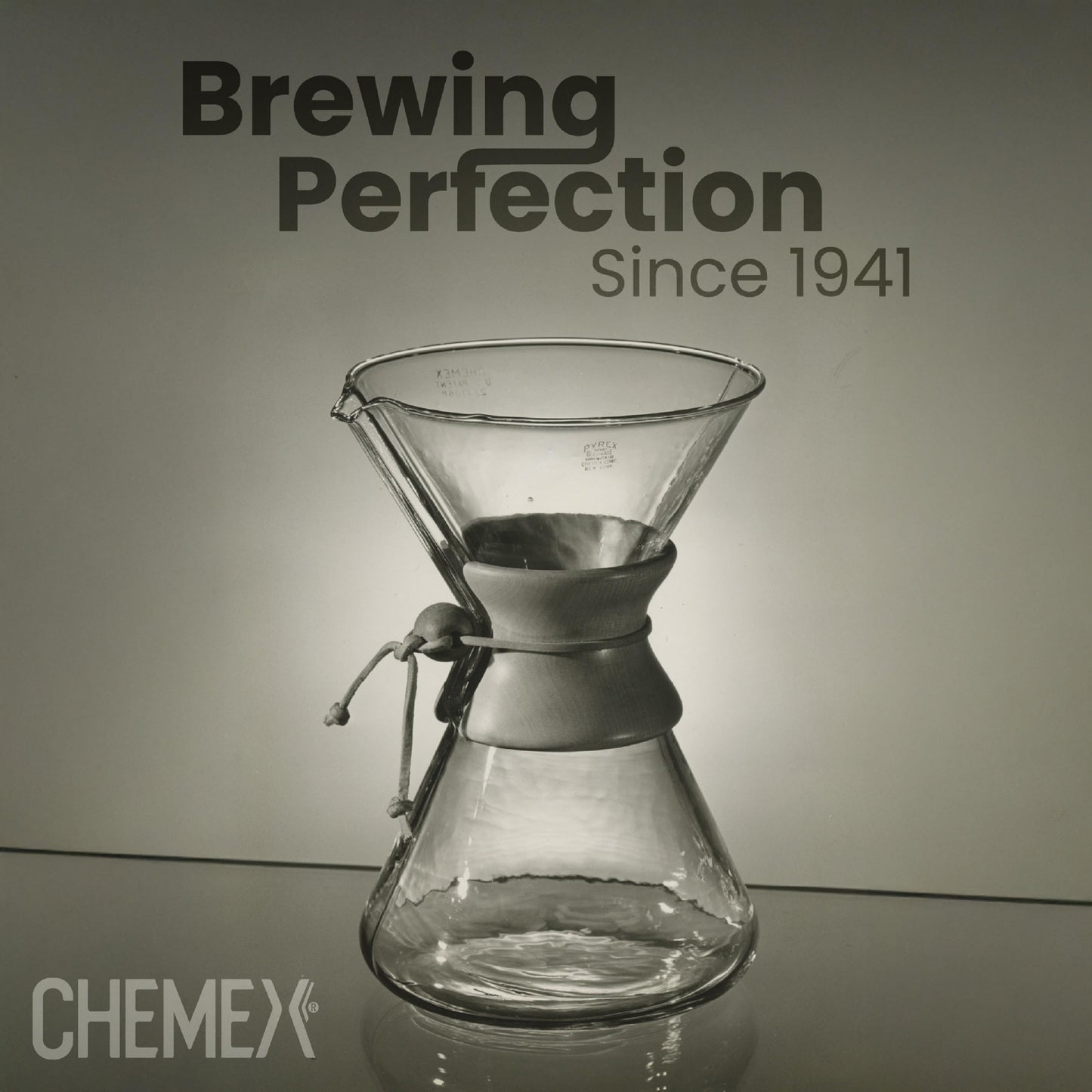 Chemex FSU-100 Bonded Coffee Filter Natural, One Size