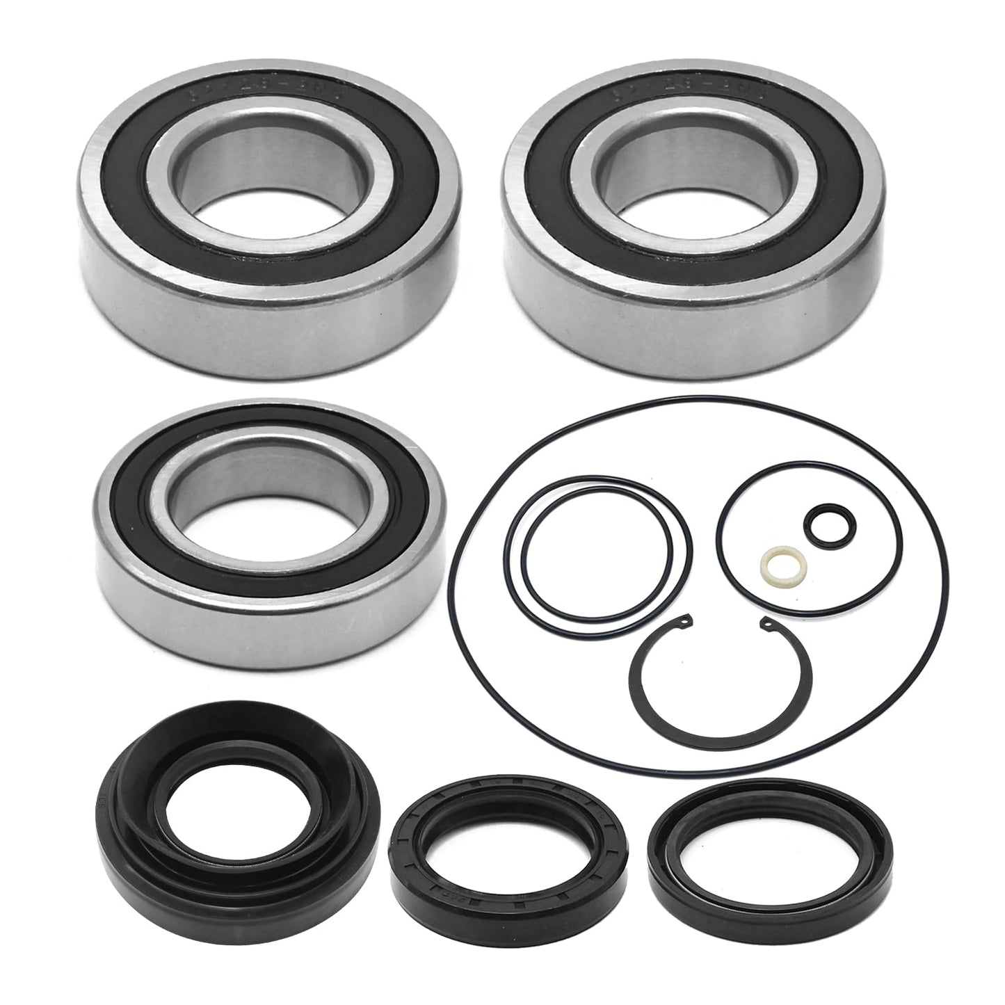 MDEOOSKY Rear Axle Brake Drum Wheel Seal Bearing O-Ring Kit Replacement for Honda Foreman 400 450 500 Rancher 350 TRX350 400 1997-2013, 91355-HN2-003
