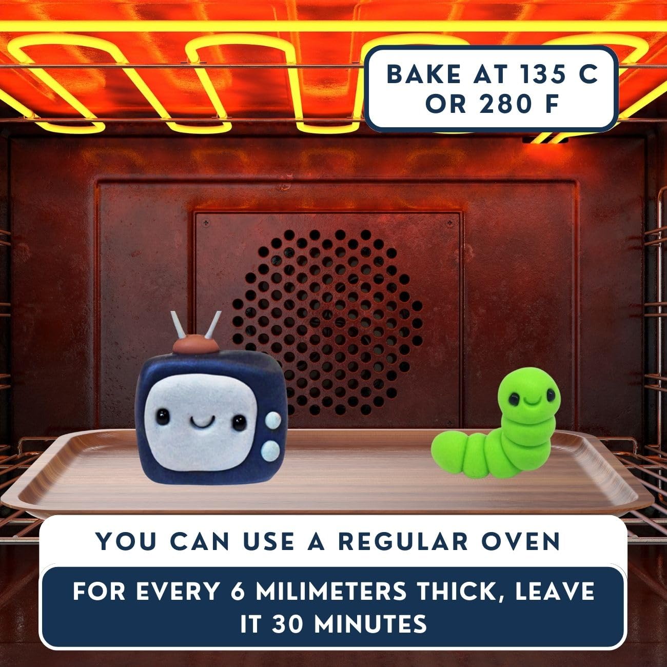 Andwing Cosclay Sculpt - Soft Gray - Flexible Polymer Clay (1lb)