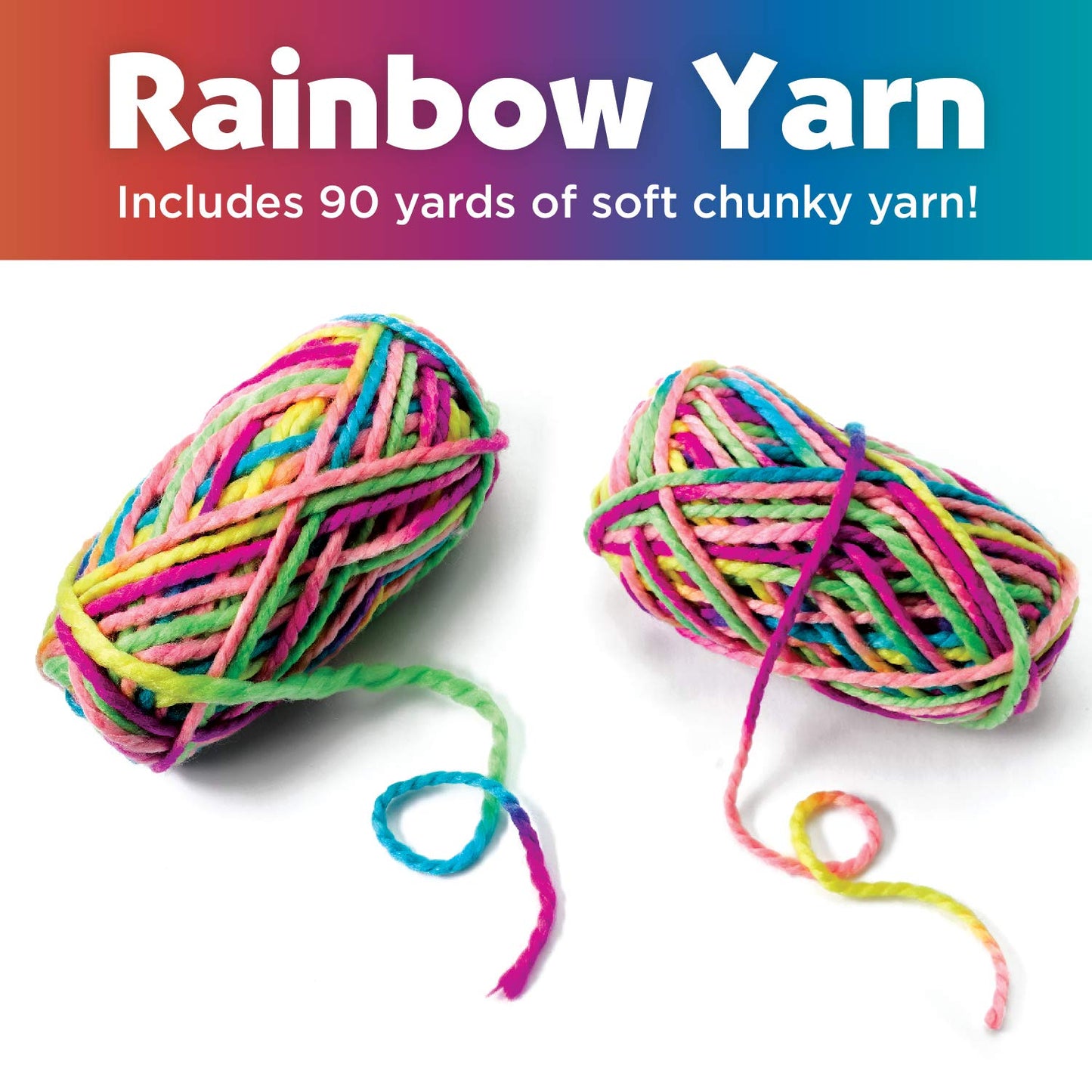 Creativity for Kids Quick Knit Loom – Teaches Beneficial Skills and Creativity – Easy to Use – For Ages 7 and Up