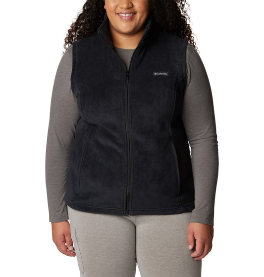 Columbia Women's Benton Springs Vests, Black, 1X US