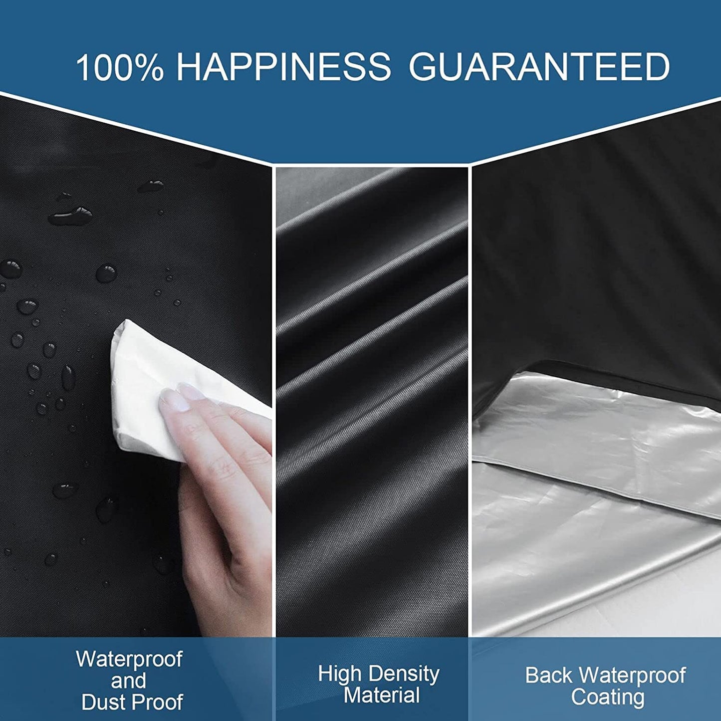SPRINGSPIRIT Mattress Bag for Moving & Storage Twin, Waterproof Mattress Bag with Zipper Closure & Strong Handles, Reusable Heavy Duty Mattress Moving Bag, Black