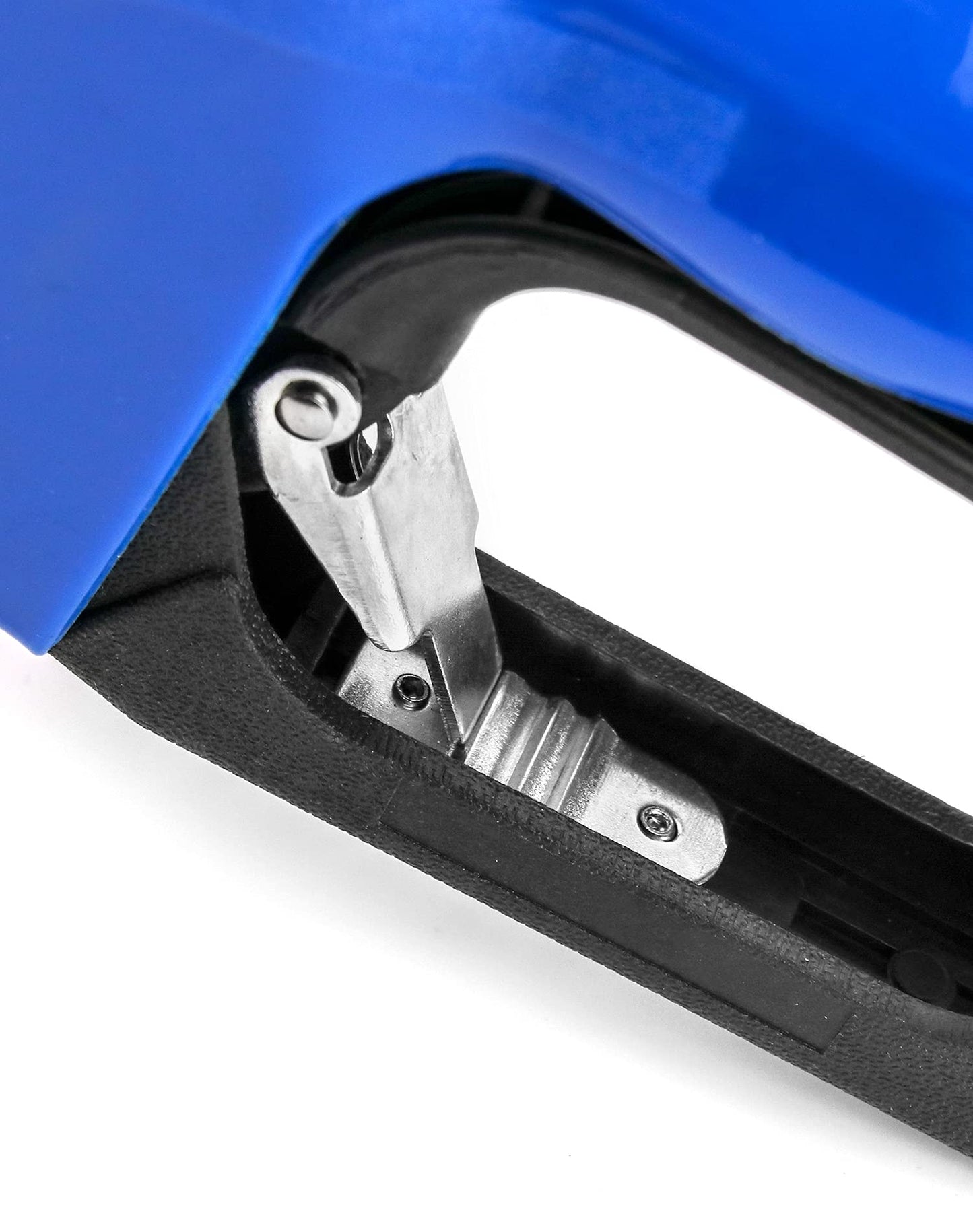 QWROK 3/4" Automatic Fuel Nozzle Auto Shut Off Gasoline Nozzle for Petrol Diesel Fuel Refilling, 0-60L/min Flow Rate, 3/4" NPT Inlet Size, 13/16'' Outlet Size, Blue