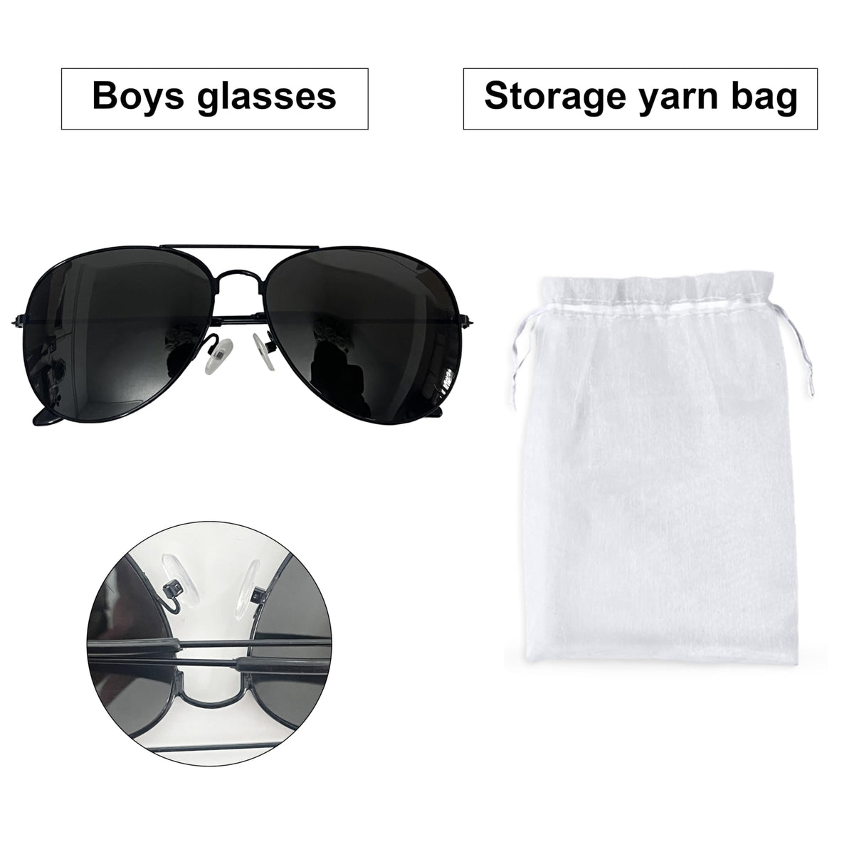 COSLANLEE Ring Security Wedding Ring Bearer Box With Rings Holder Pad, 7PCS Ring Security Box Ring Bearer Proposal Gifts Set with Boys Glasses, Earpiece, Badge, Bow Tie, Mission Card for Ceremony