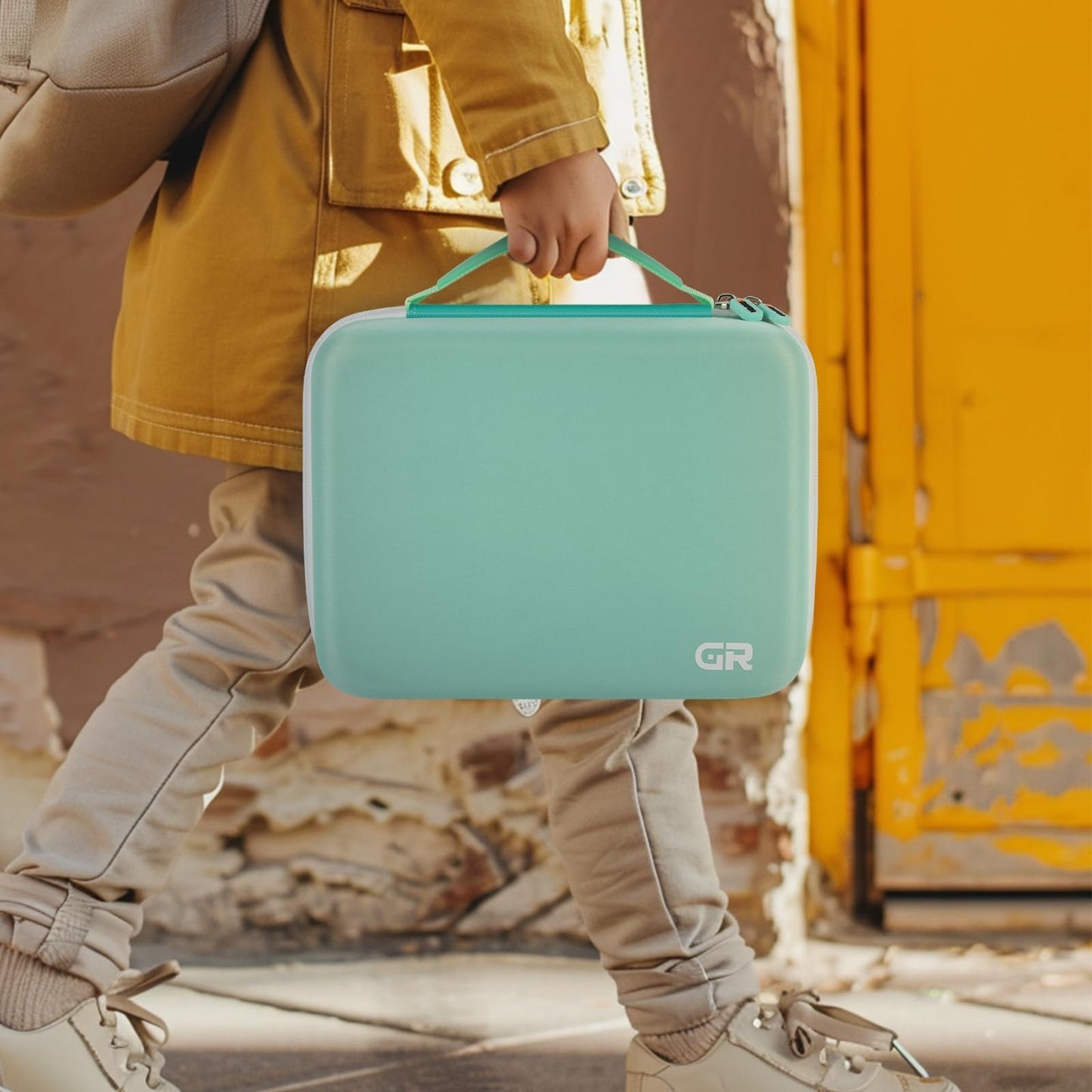 Case Compatible with Little Tikes for Story Dream Machine Books Starter Set, Toys Protective Container for Little Tikes for Storytime Audio Play Real for Littles Character Collection-Green (Box Only)