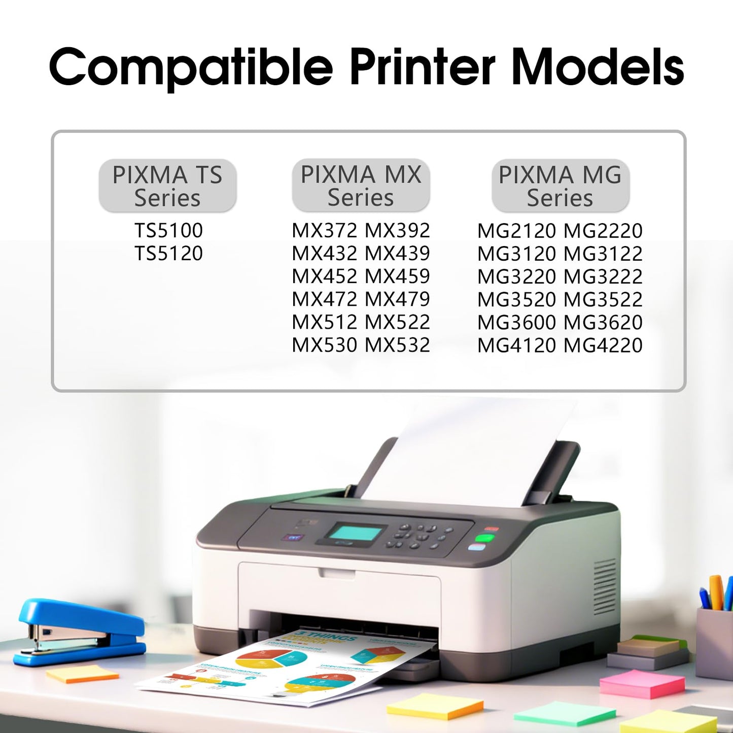 NOINK 240XL 241XL Ink Cartridges Combo Pack High Yield Replacement for Canon PG-240 XL CL-241 XL – Compatible with Pixma MG3620 MG3600 TS5120 TS5100 MG3520 Printers,2 Pack, 1Black 1 Tri-Color