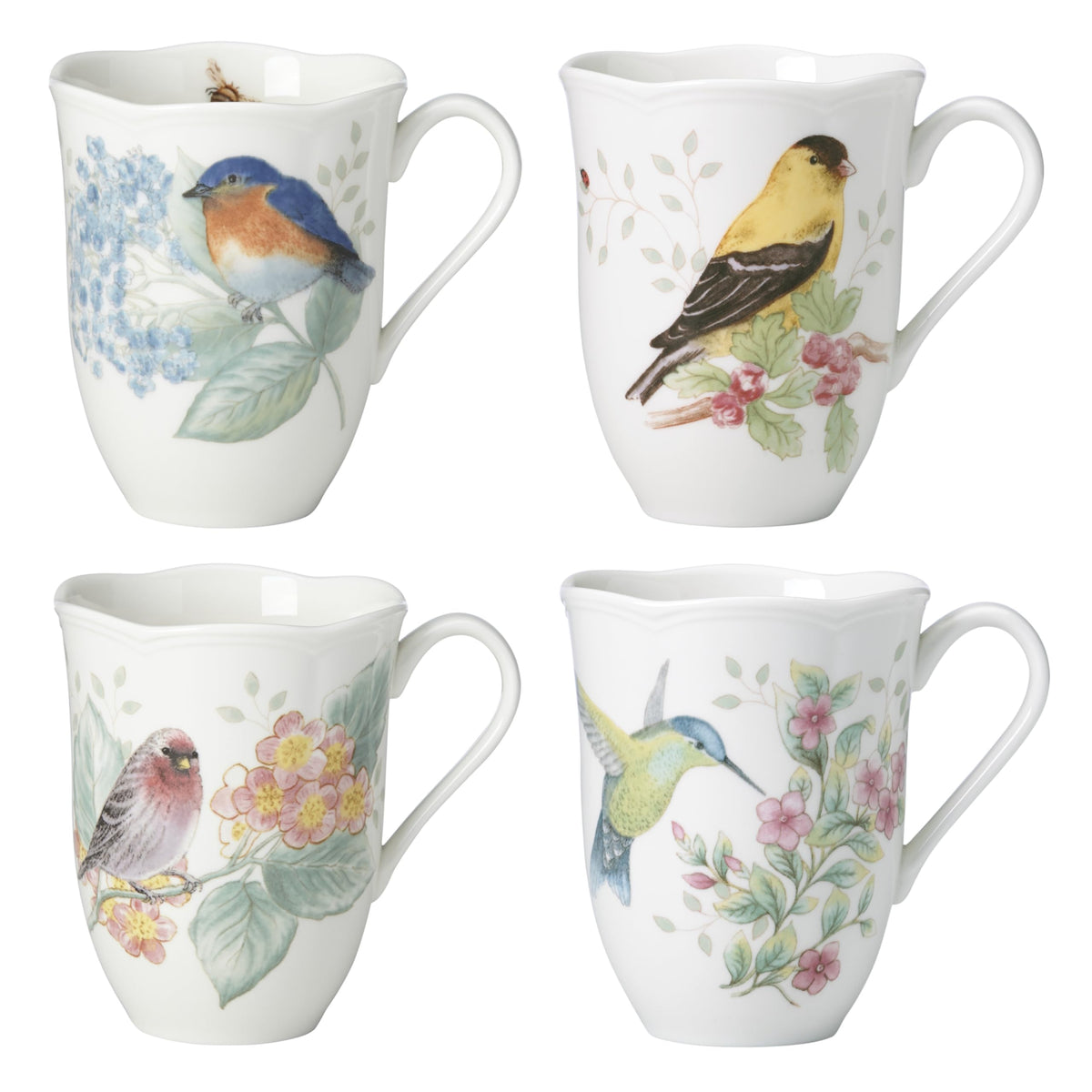 Lenox 882795 Butterfly Meadow Flutter 4-Piece Mug Set