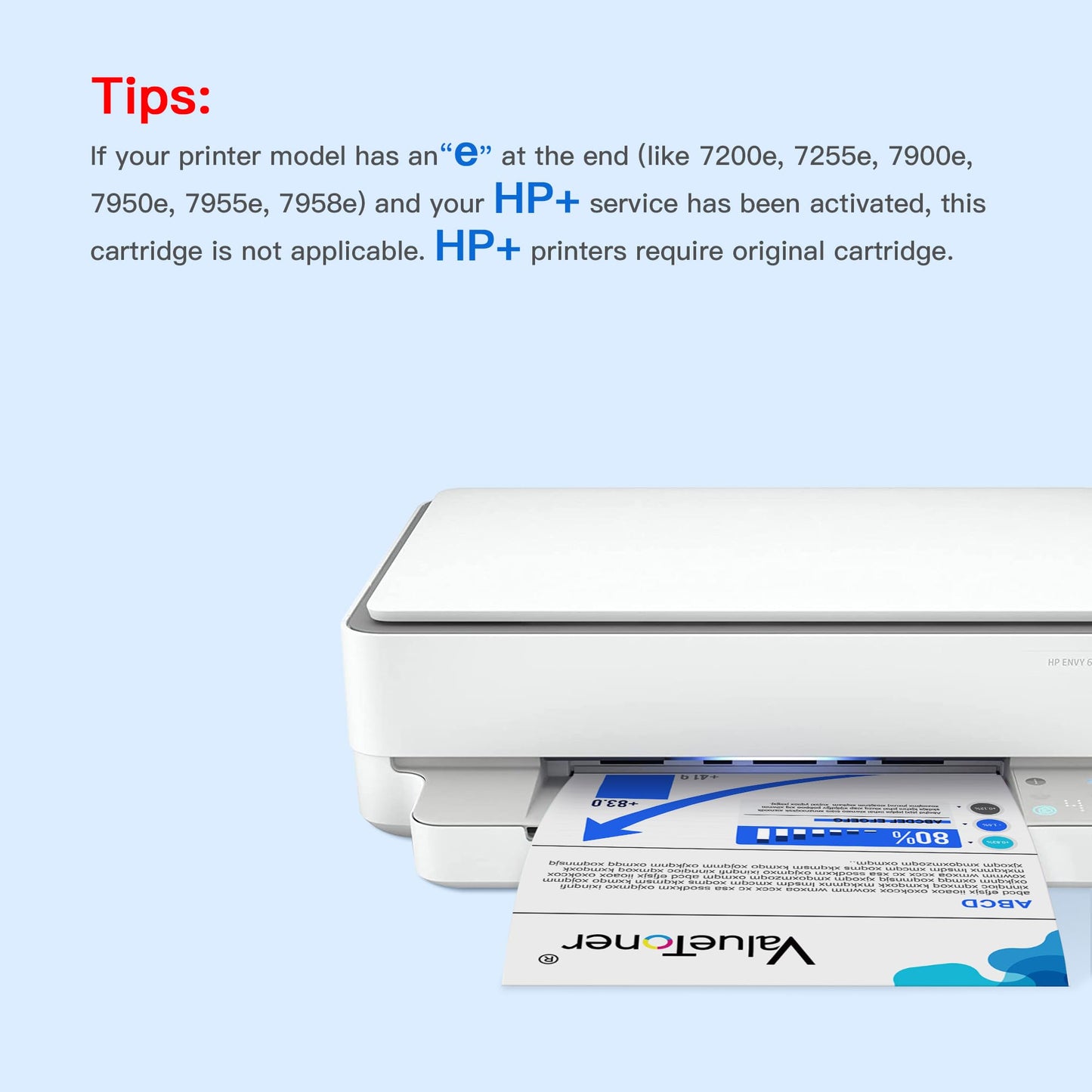 Valuetoner Remanufactured Ink Cartridge Replacement for HP 64 XL 64XL Black Ink for HP Printers Envy Photo 7858 7855 6255 6252 6232 7158 7255e 7955e 7958e 7950e 6200 7100 7800 Tango Series (2 Black)