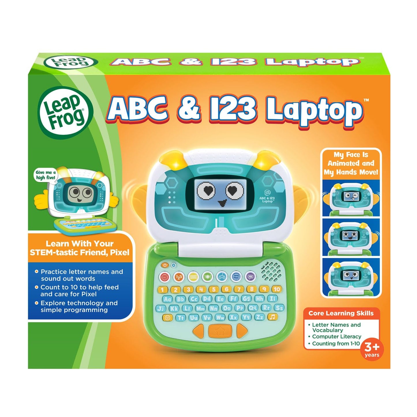 LeapFrog ABC & 123 Laptop - Green (English Version)