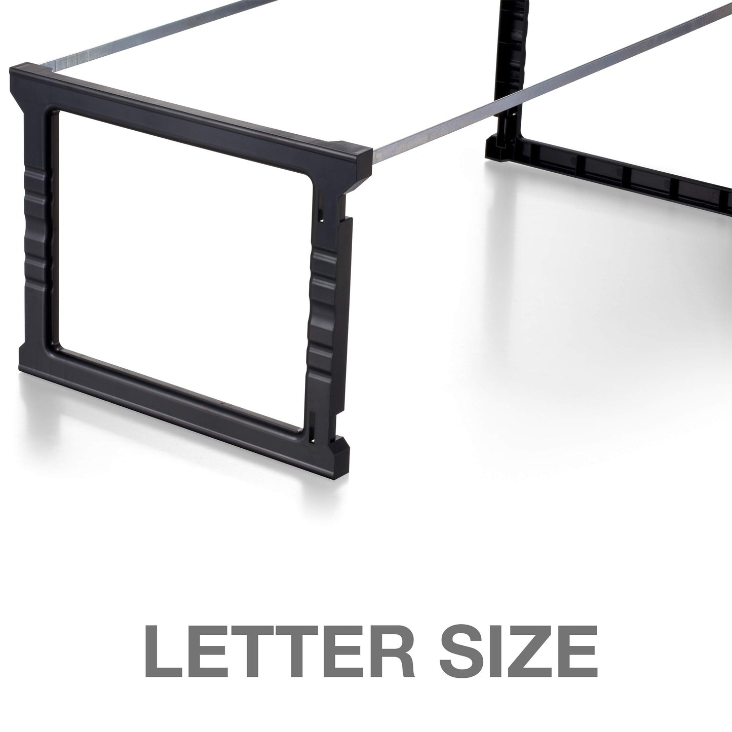 Officemate Plastic Hanging File Frames, Letter and Legal Size, Rails 24" to 27", 2 Sets (91963)